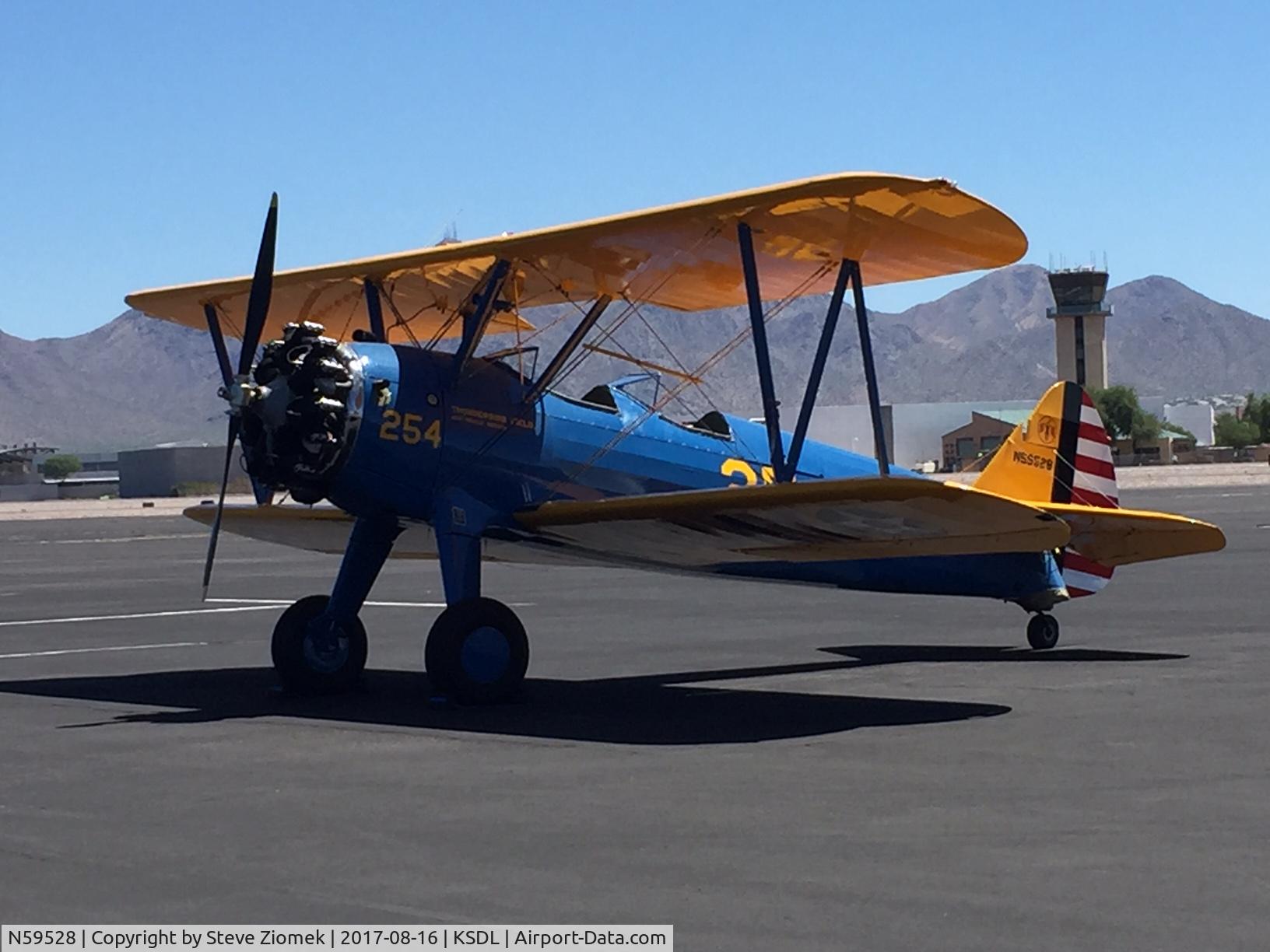 N59528, 1941 Boeing A75N1(PT17) C/N 75-1164, N59528 @ KSDL