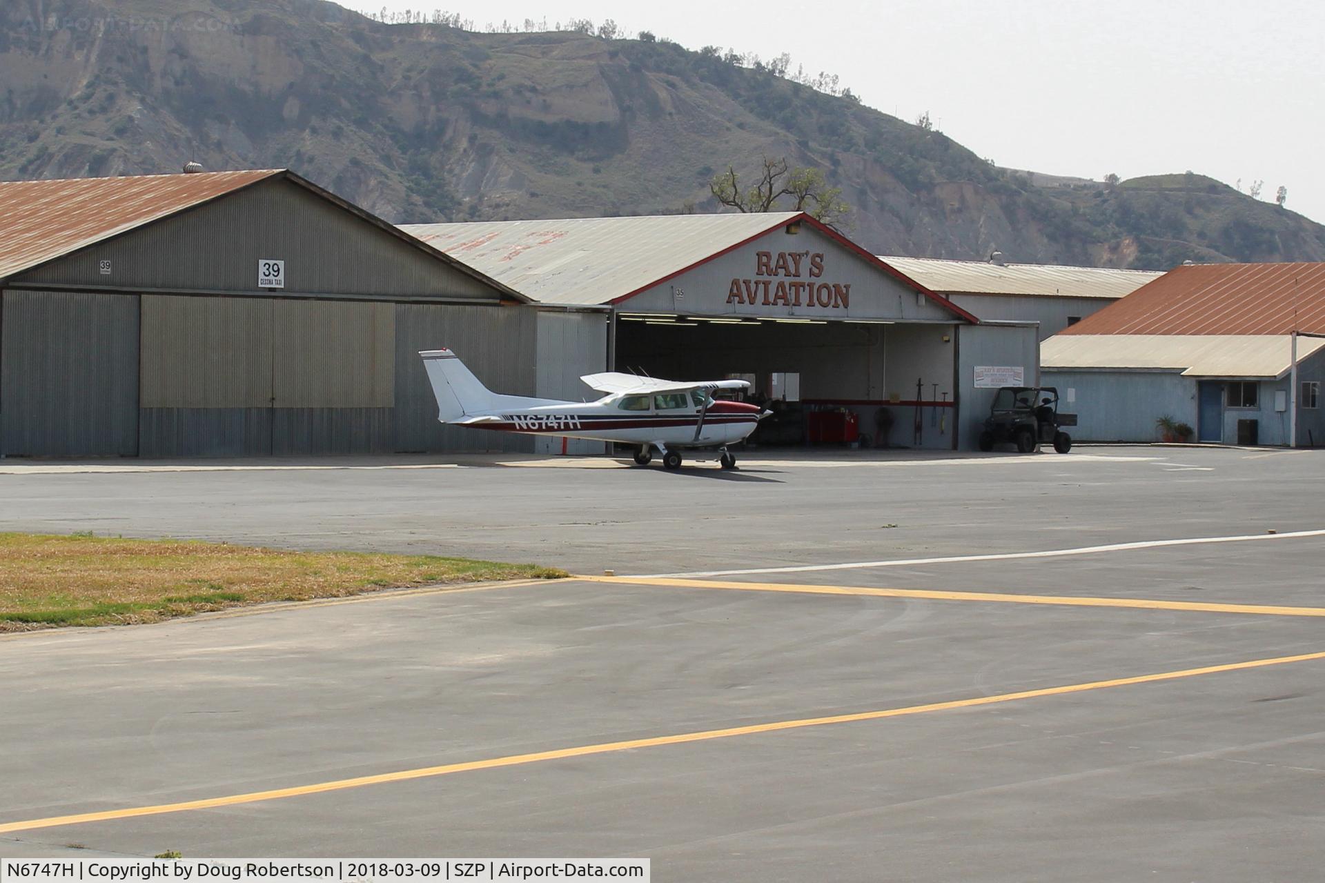 N6747H, 1975 Cessna 172M C/N 17265564, 1975 Cessna 172M, Lycoming O-320-E2D 150 Hp, at Ray's Aviation