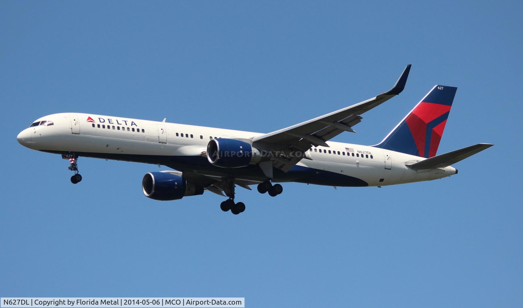 N627DL, 1987 Boeing 757-232 C/N 22917, Delta