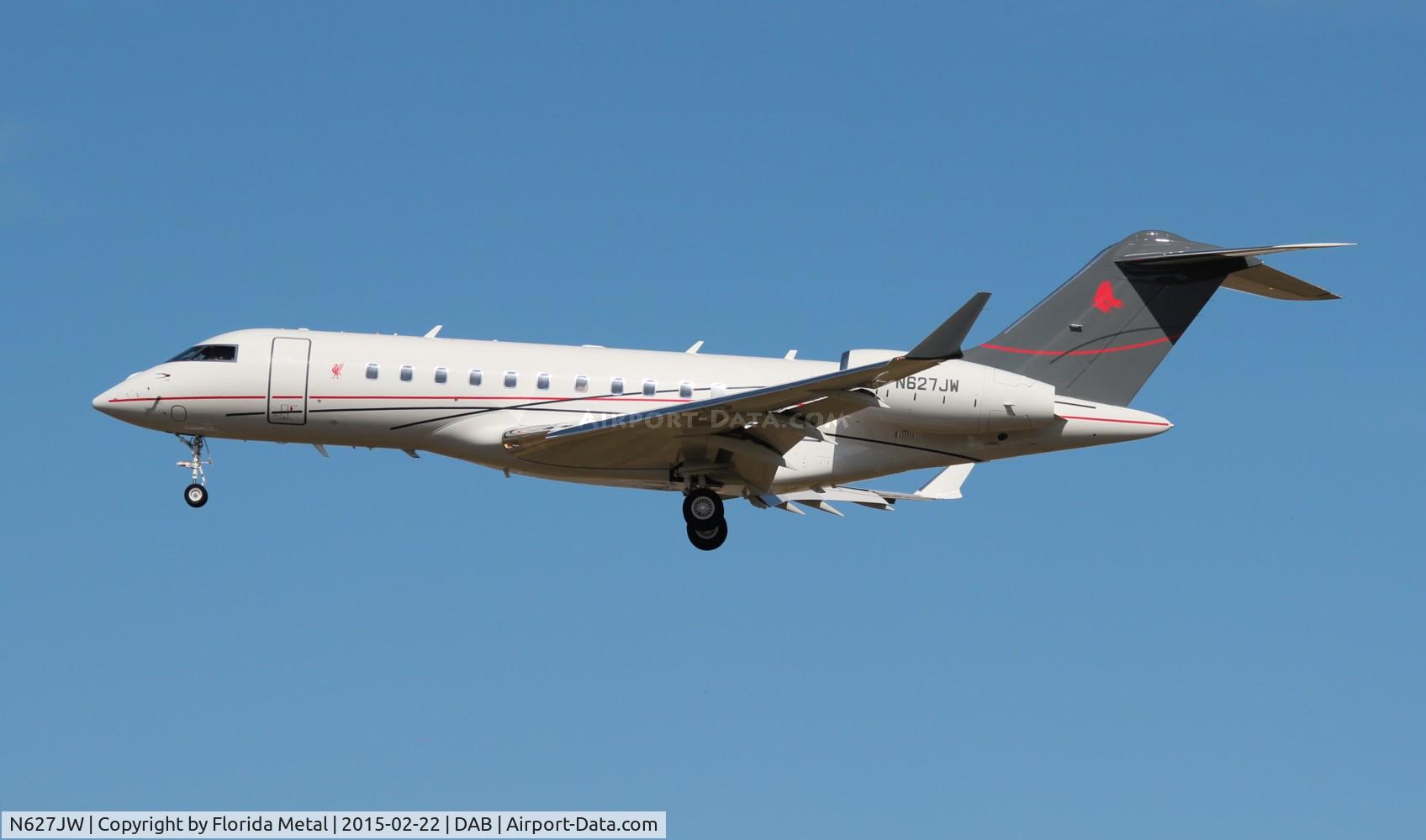 N627JW, 2013 Bombardier BD-700-1A11 Global 5000 C/N 9550, Global 5000