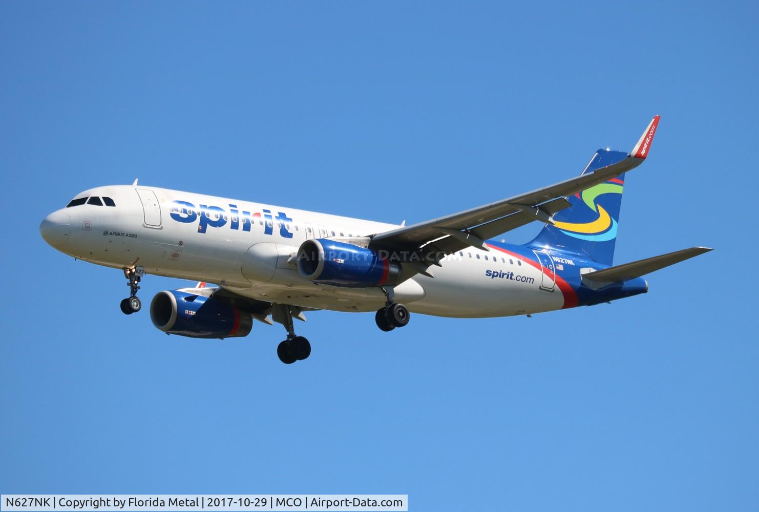 N627NK, 2014 Airbus A320-232 C/N 6082, Spirit
