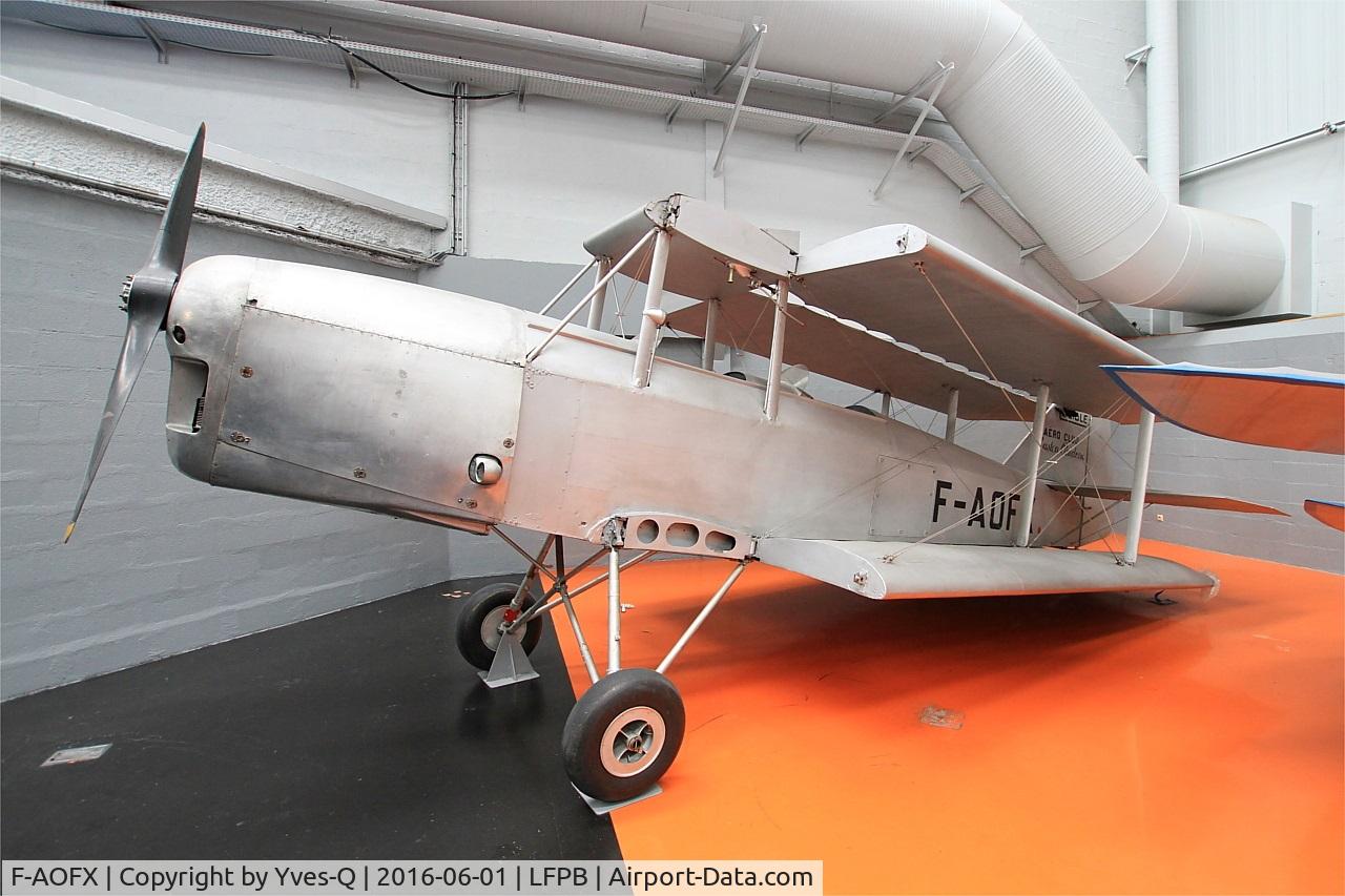 F-AOFX, Caudron C.277R Luciole C/N 7156/14, Caudron C.277R Luciole, Exibited at Air & Space Museum Paris-Le Bourget (LFPB)