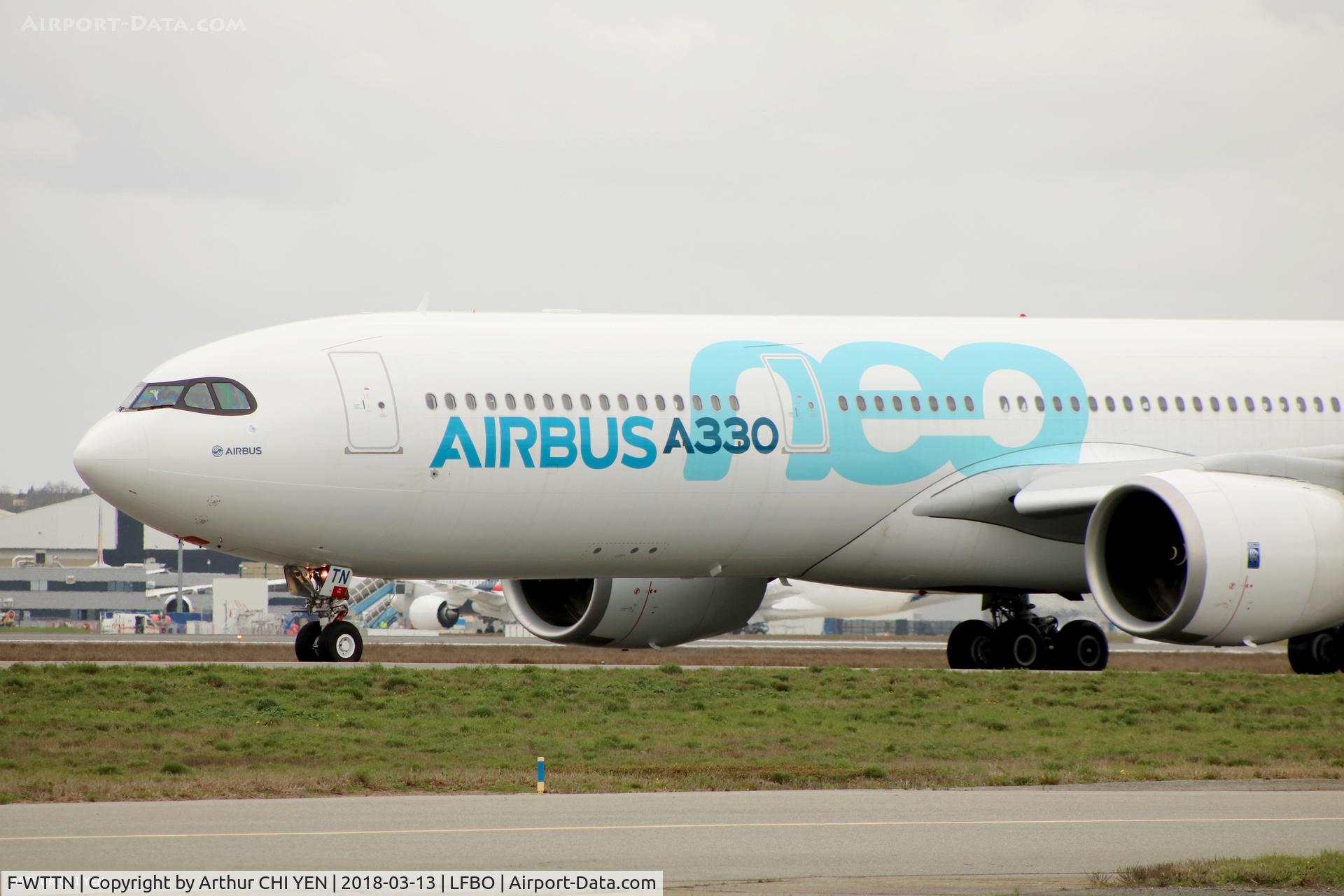 F-WTTN, 2017 Airbus A330-941 C/N 1795, A330-941 NEO flight test at Toulouse.