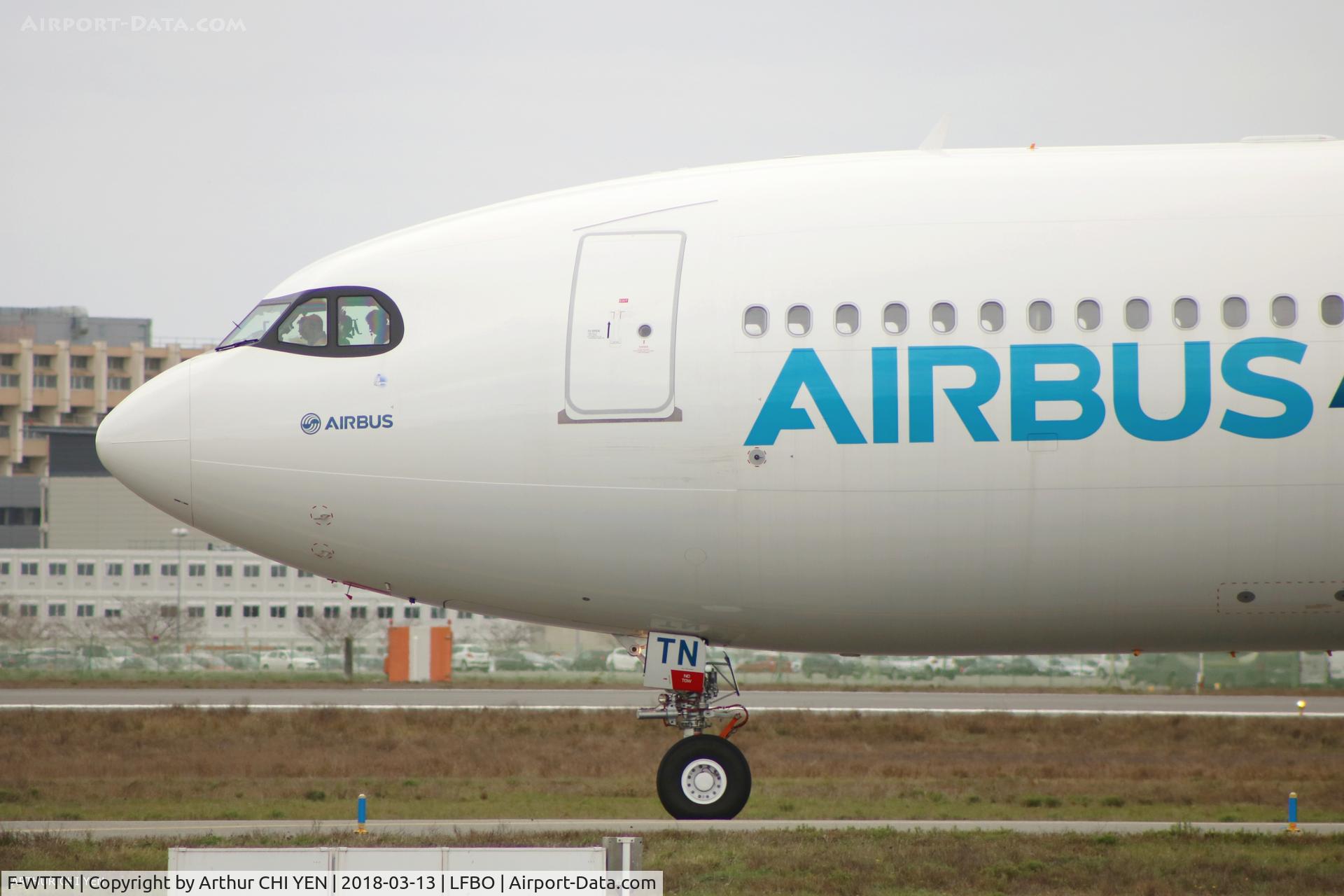 F-WTTN, 2017 Airbus A330-941 C/N 1795, A330-941 NEO flight test at Toulouse.