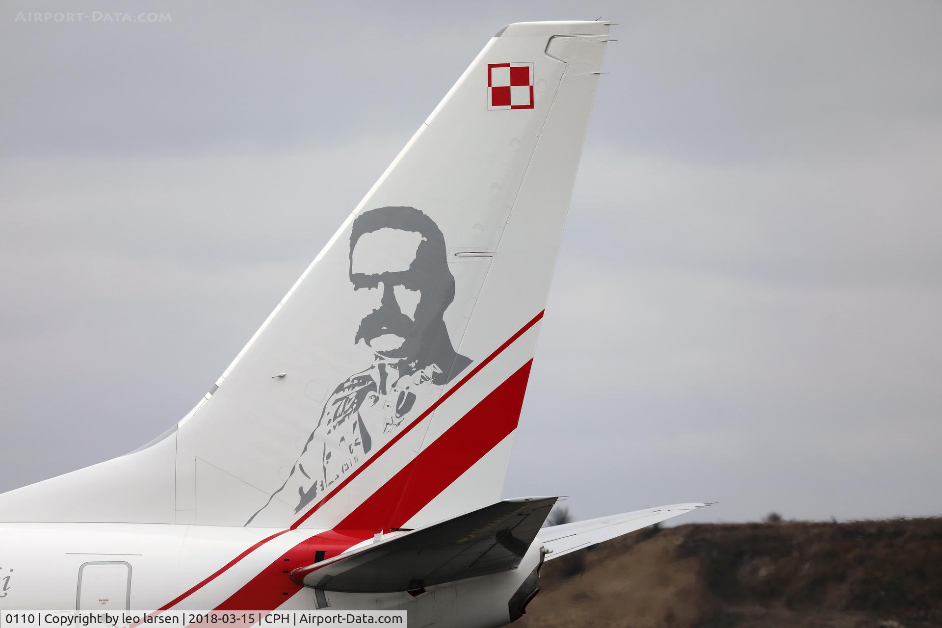 0110, 2017 Boeing 737-86X C/N 61358, Copenhagen 15.3.2018