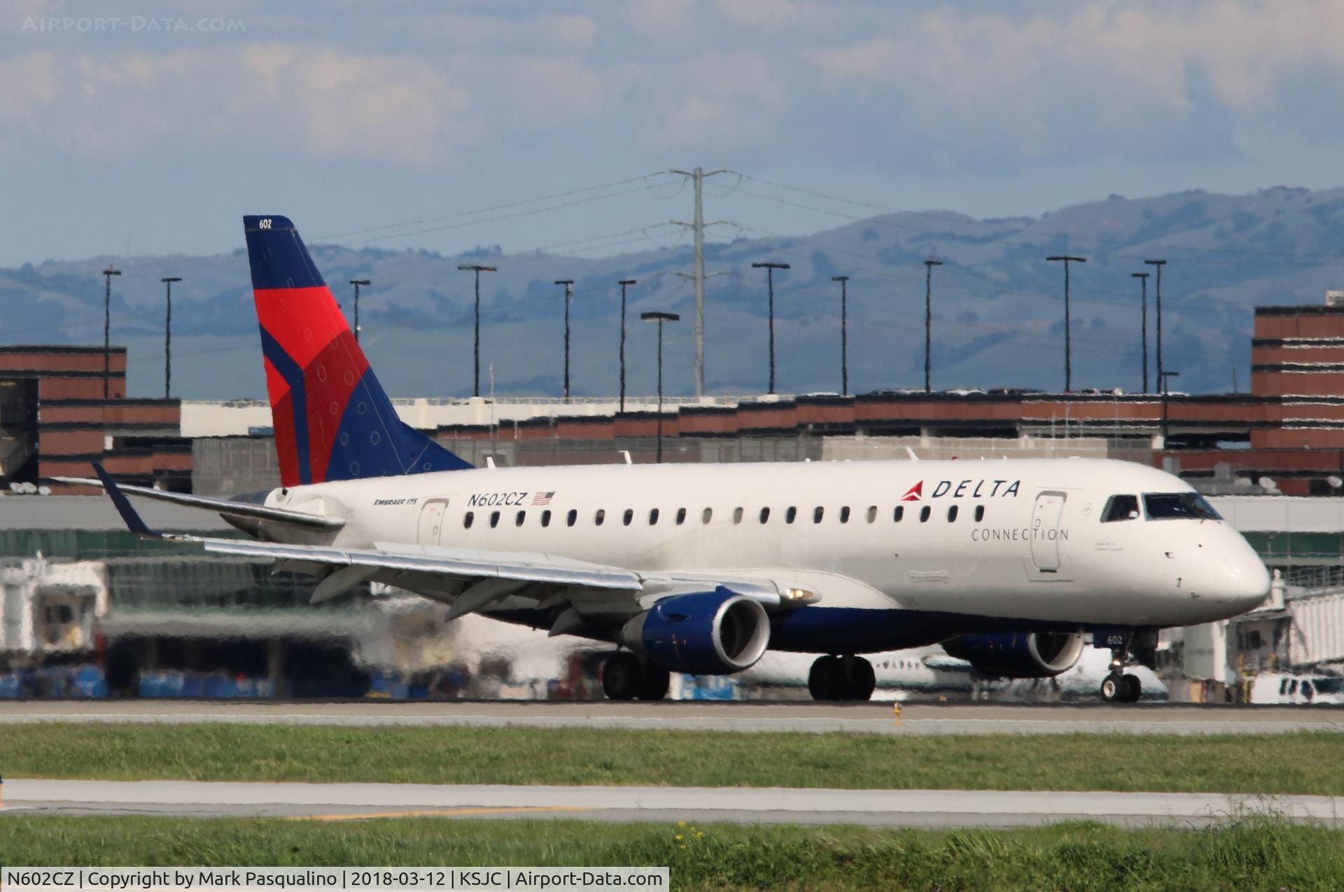 N602CZ, 2007 Embraer 175LR (ERJ-170-200LR) C/N 17000171, ERJ 170-200 LR