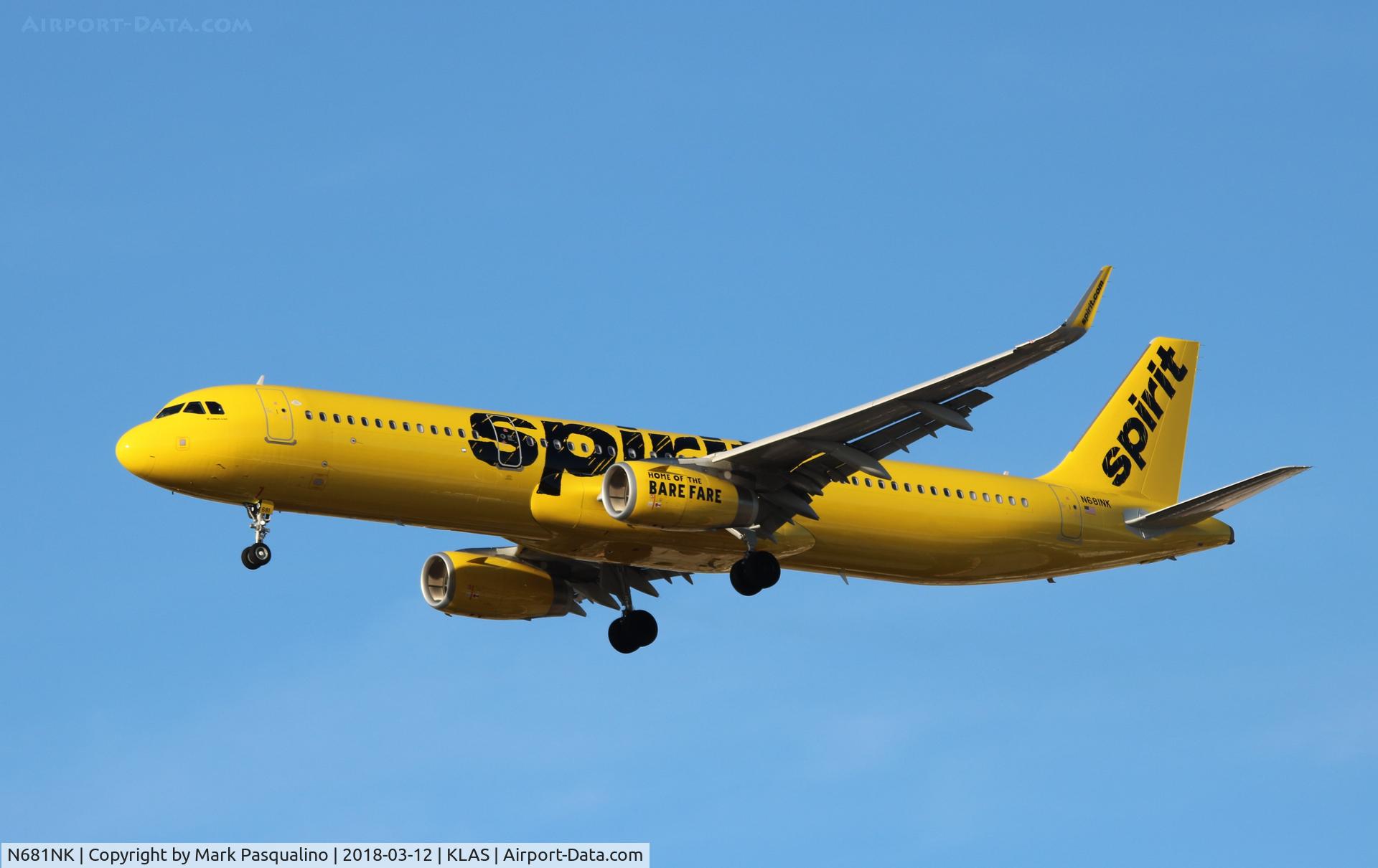 N681NK, 2017 Airbus A321-231 C/N 7908, Airbus A321-231