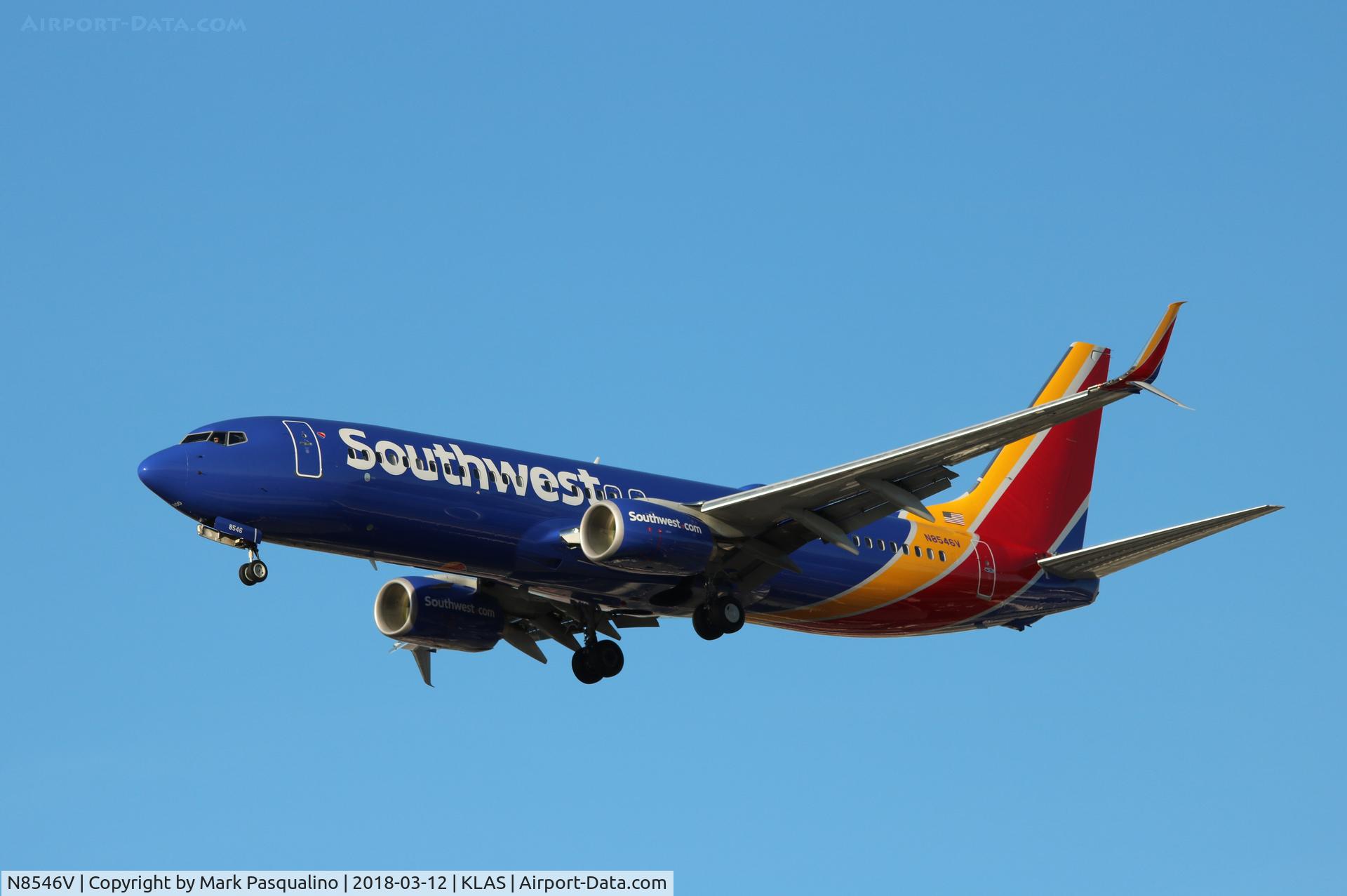 N8546V, 2017 Boeing 737-8H4 C/N 63574, Boeing 737-800