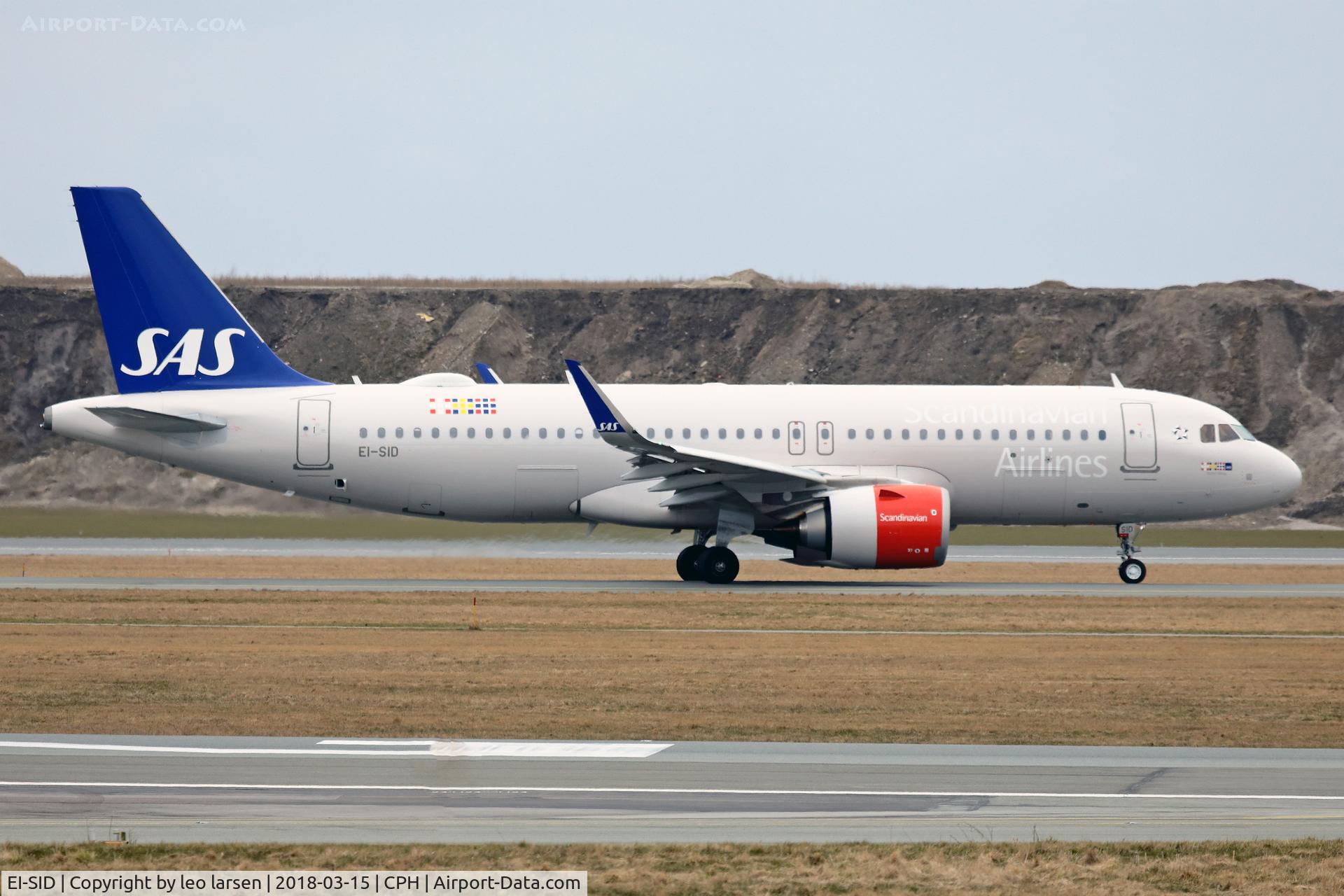 EI-SID, 2017 Airbus A320-251N C/N 8031, Copenhagen 15.3.2018