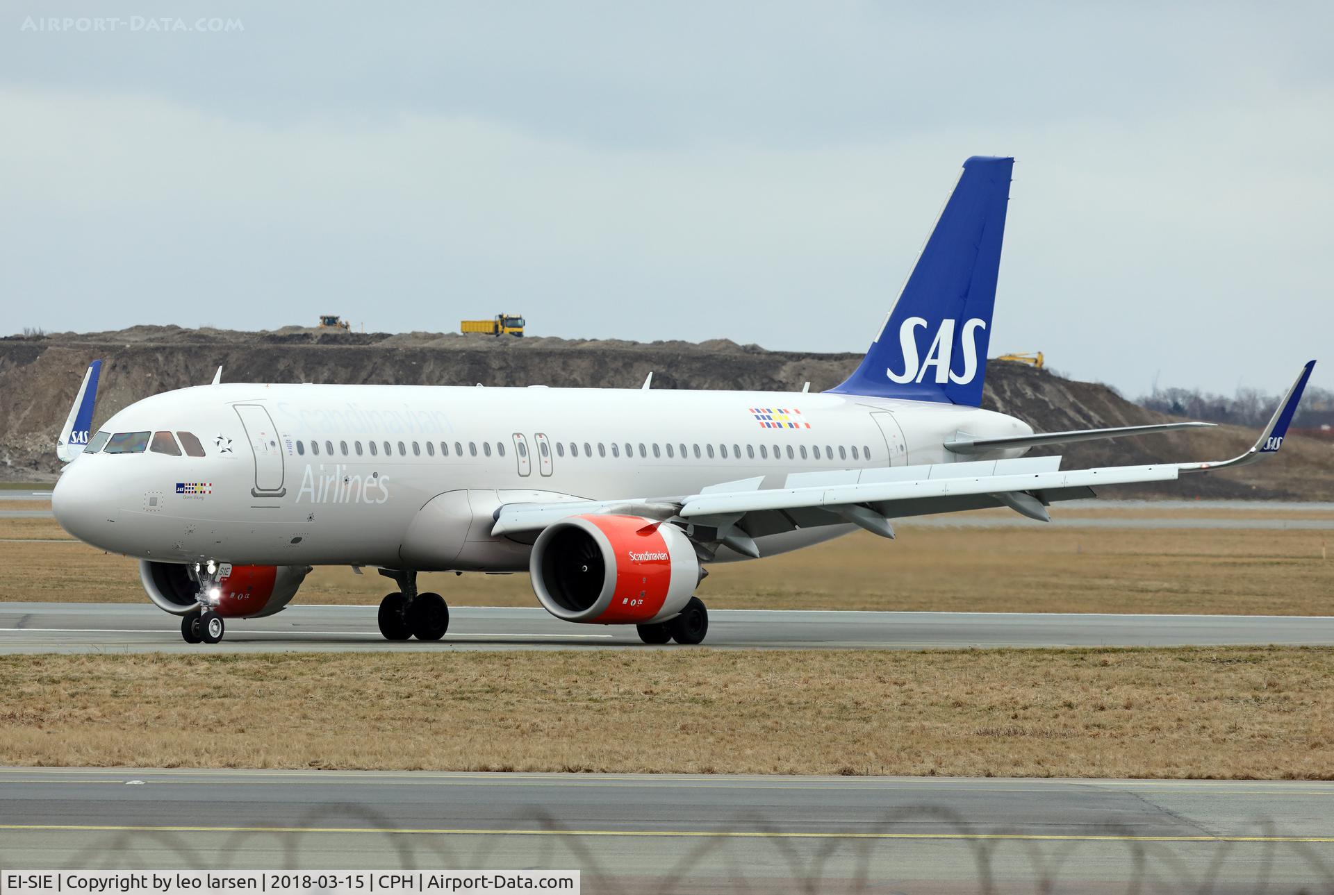 EI-SIE, 2018 Airbus A320-251N C/N 8058, Copenhagen 15.3.2018