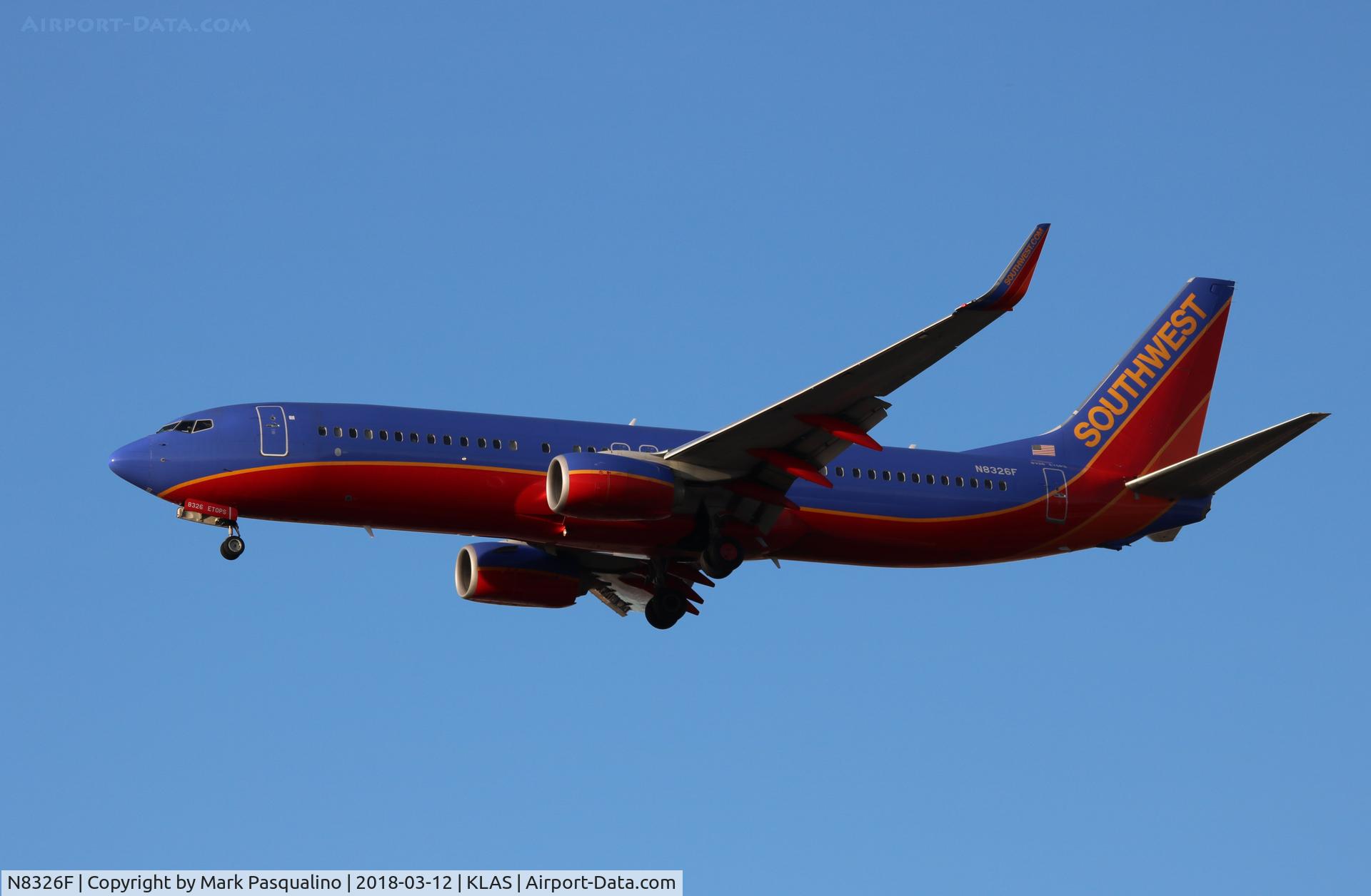 N8326F, 2012 Boeing 737-8H4 C/N 35969, Boeing 737-800
