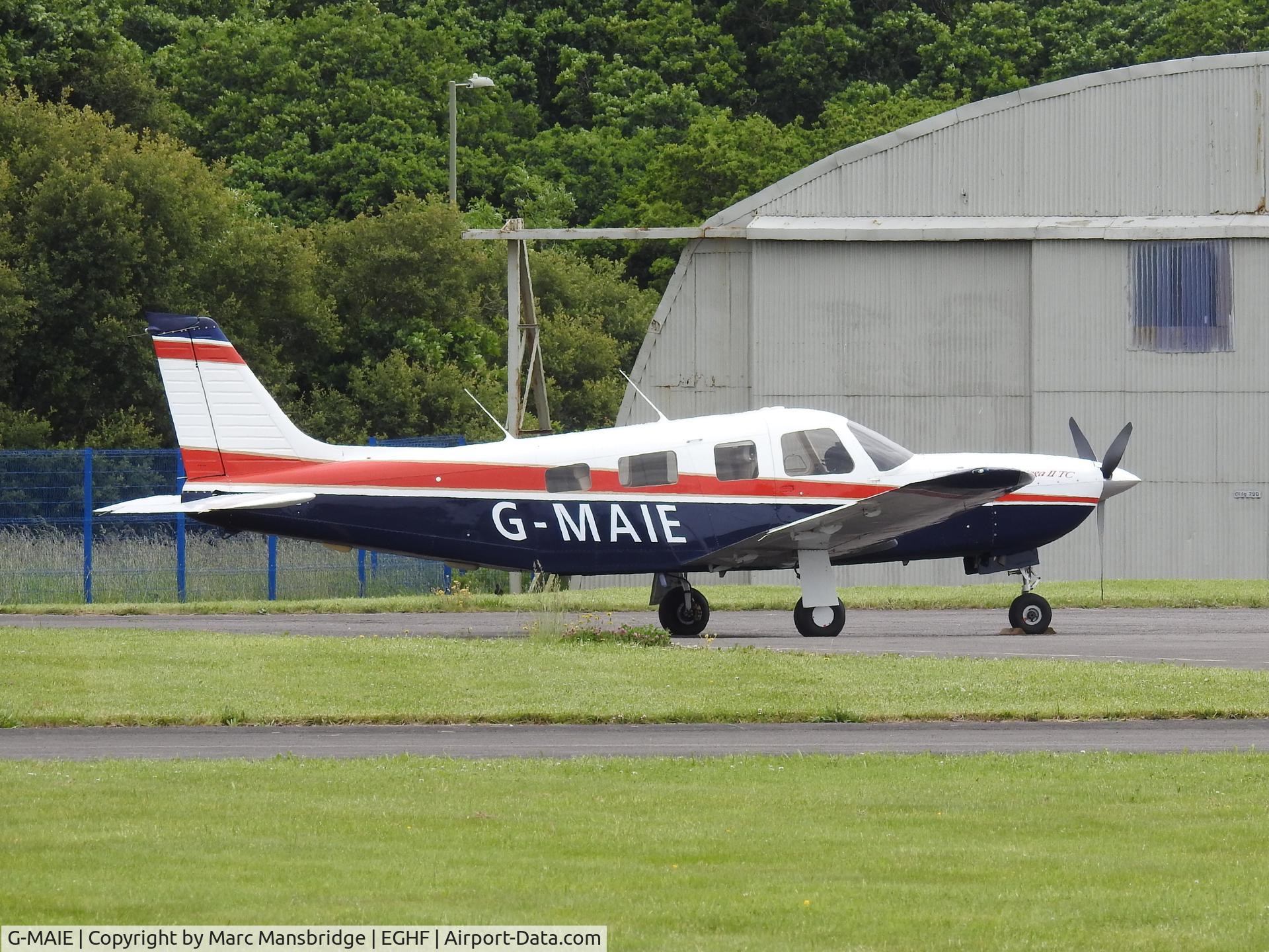 G-MAIE, 1998 Piper PA-32R-301T Turbo Saratoga C/N 3257046, At Lee-on-solent airport EGHF