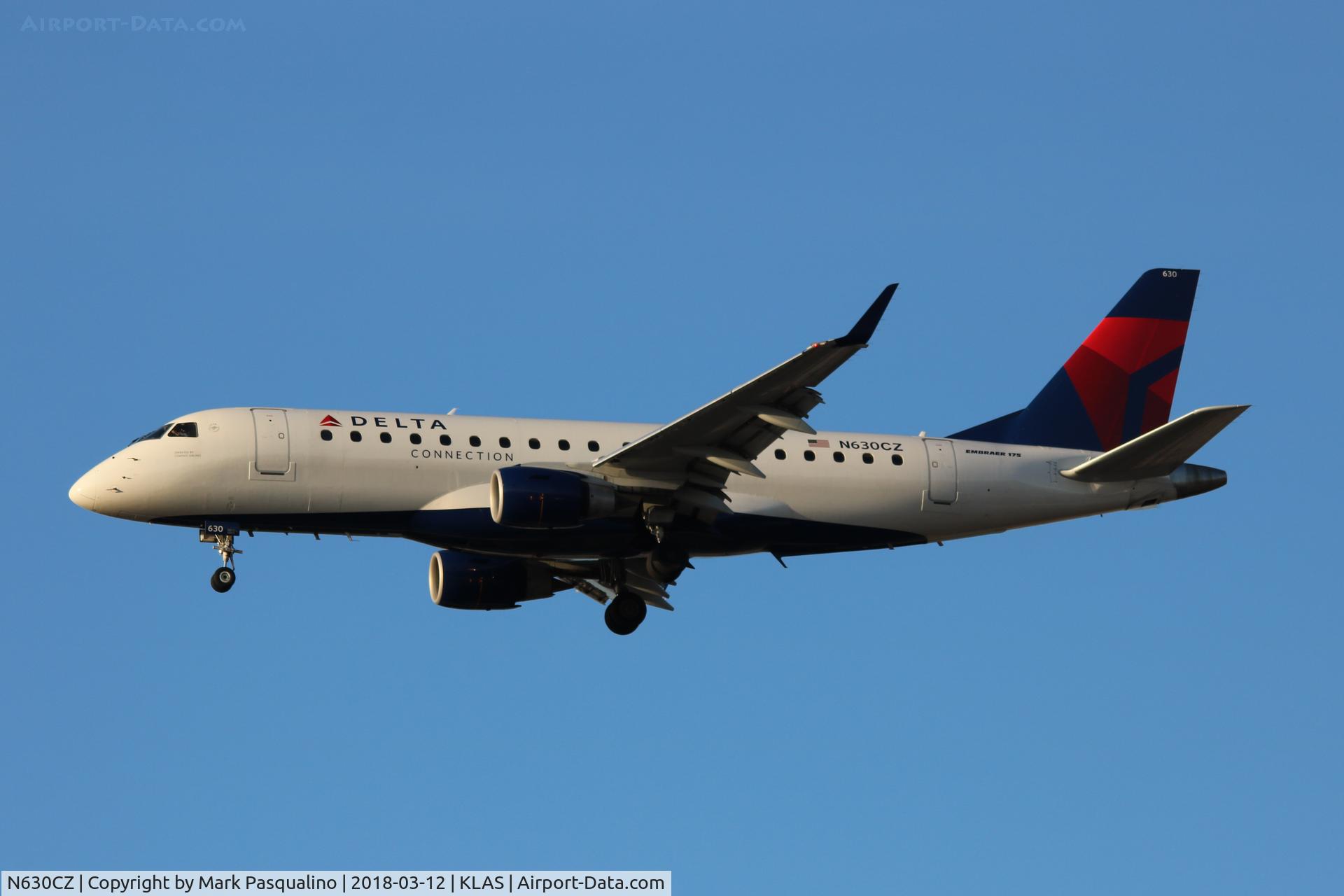 N630CZ, 2008 Embraer 175LR (ERJ-170-200LR) C/N 17000238, ERJ 170-200 LR