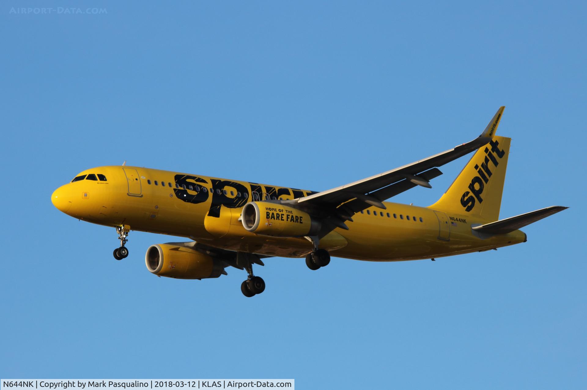 N644NK, 2016 Airbus A320-233 C/N 7156, Airbus A320