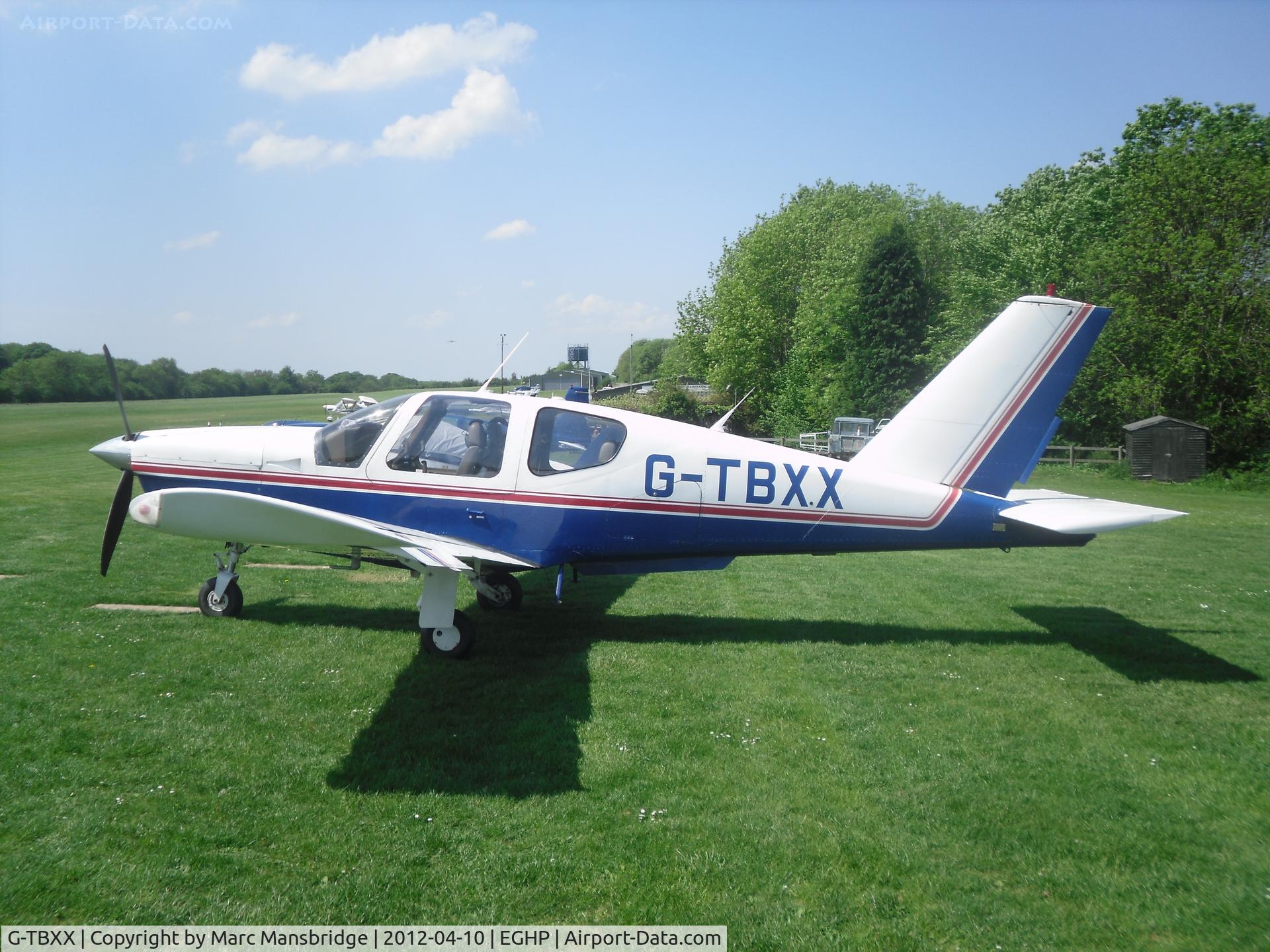 G-TBXX, 1982 Socata TB-20 Trinidad C/N 276, Visiting Popham airfield EGHP