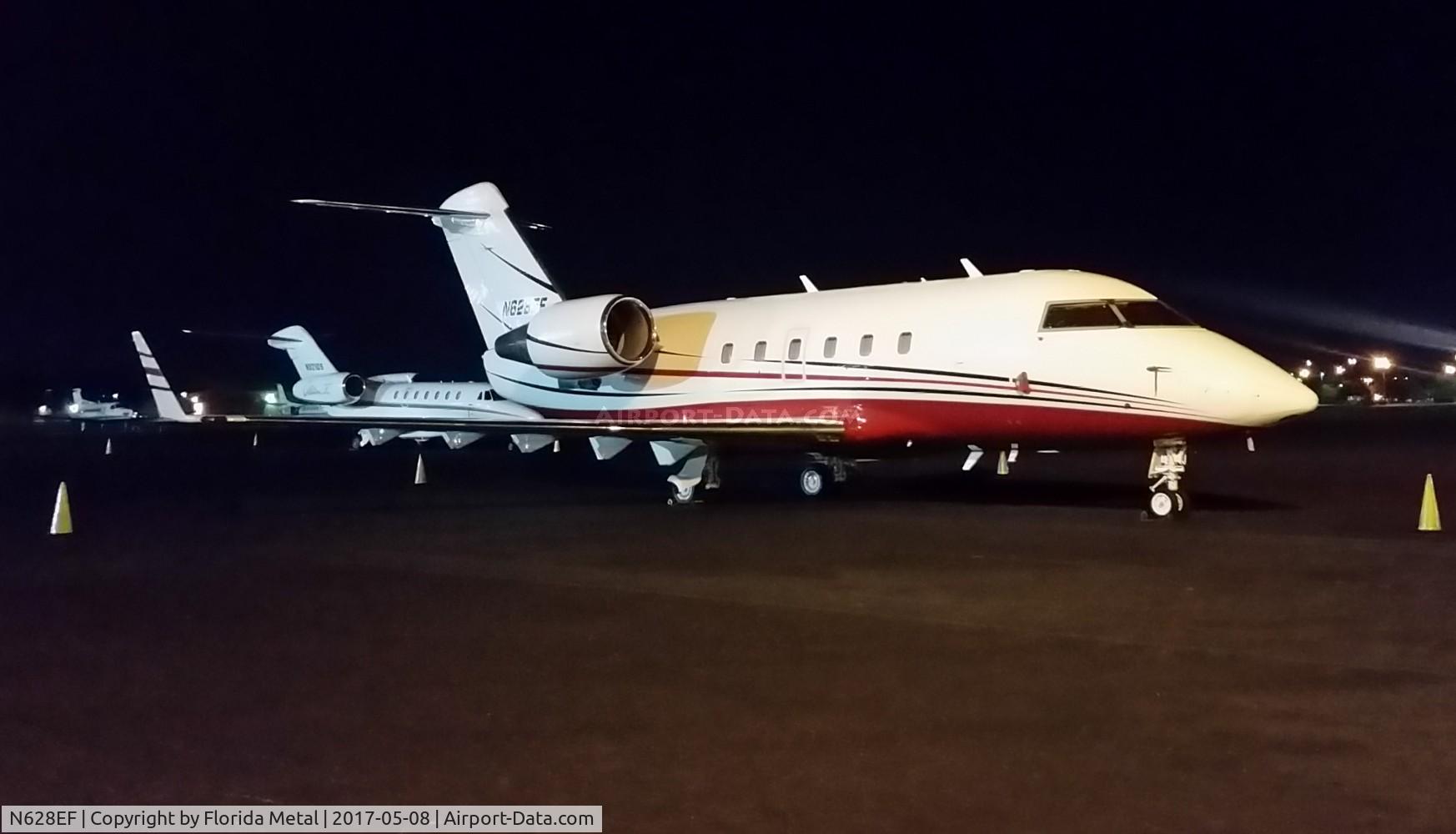 N628EF, 1988 Canadair Challenger 601-3A (CL-600-2B16) C/N 5024, Challenger 601