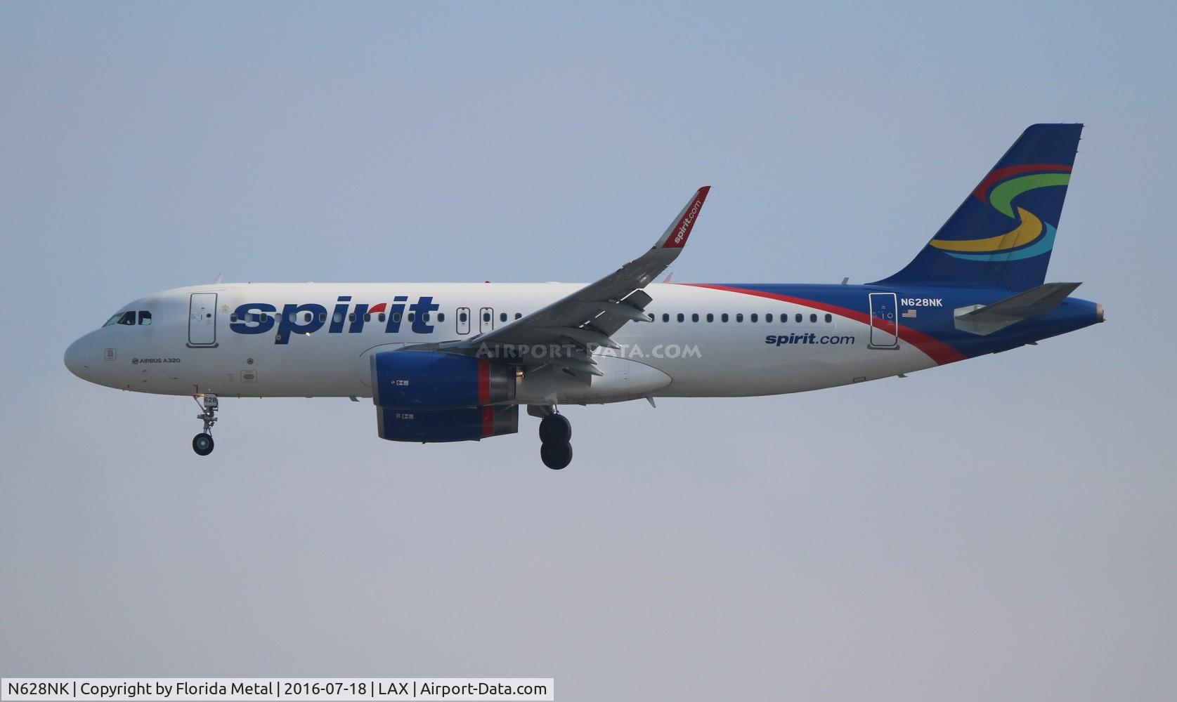 N628NK, 2014 Airbus A320-232 C/N 6193, Spirit