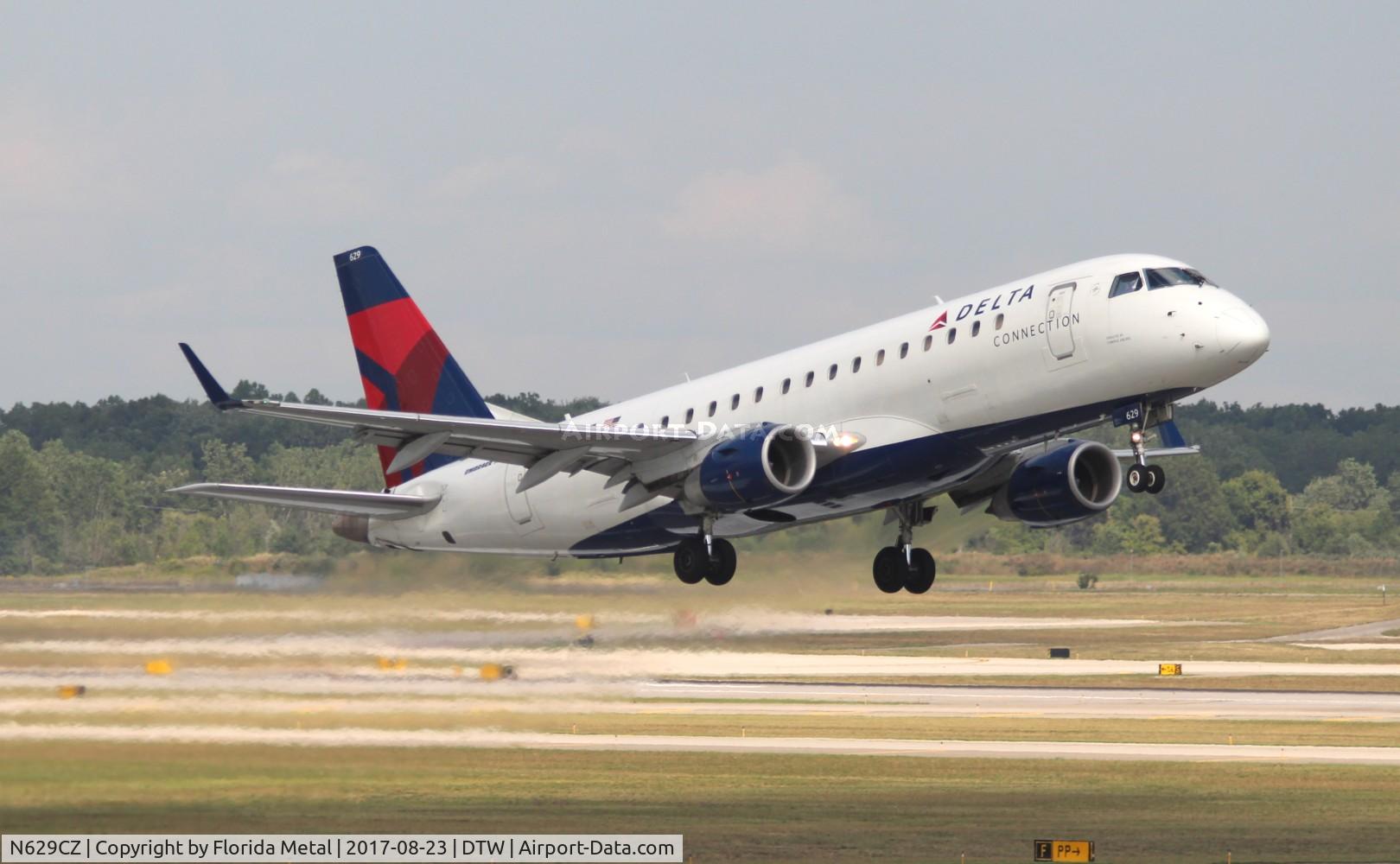 N629CZ, 2008 Embraer 175LR (ERJ-170-200LR) C/N 17000236, Delta Connection
