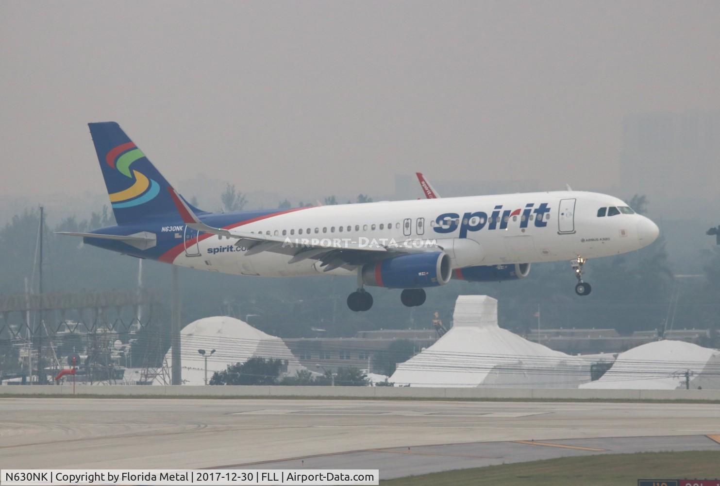 N630NK, 2014 Airbus A320-232 C/N 6304, Spirit