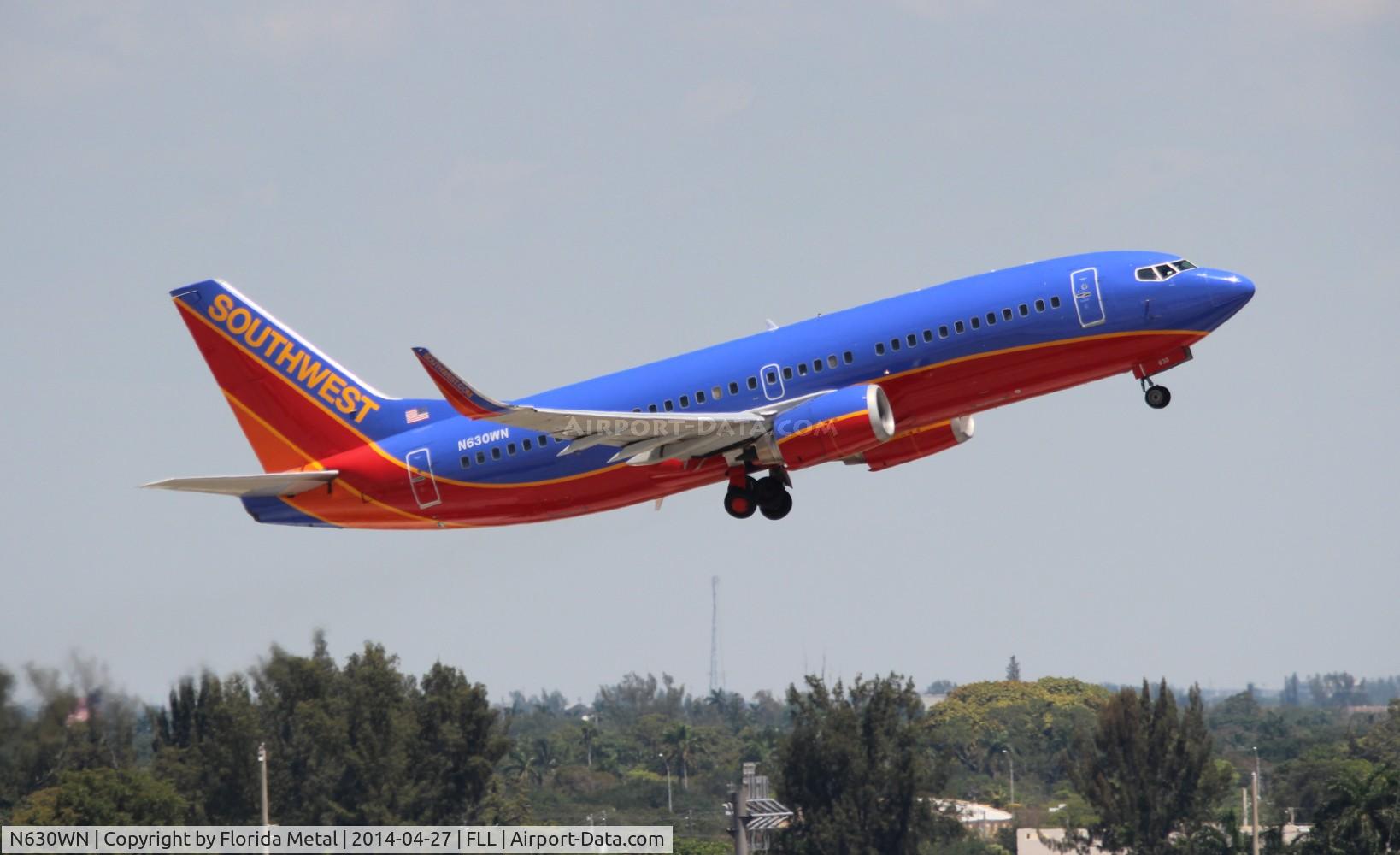 N630WN, 1996 Boeing 737-3H4 C/N 27705, Southwest