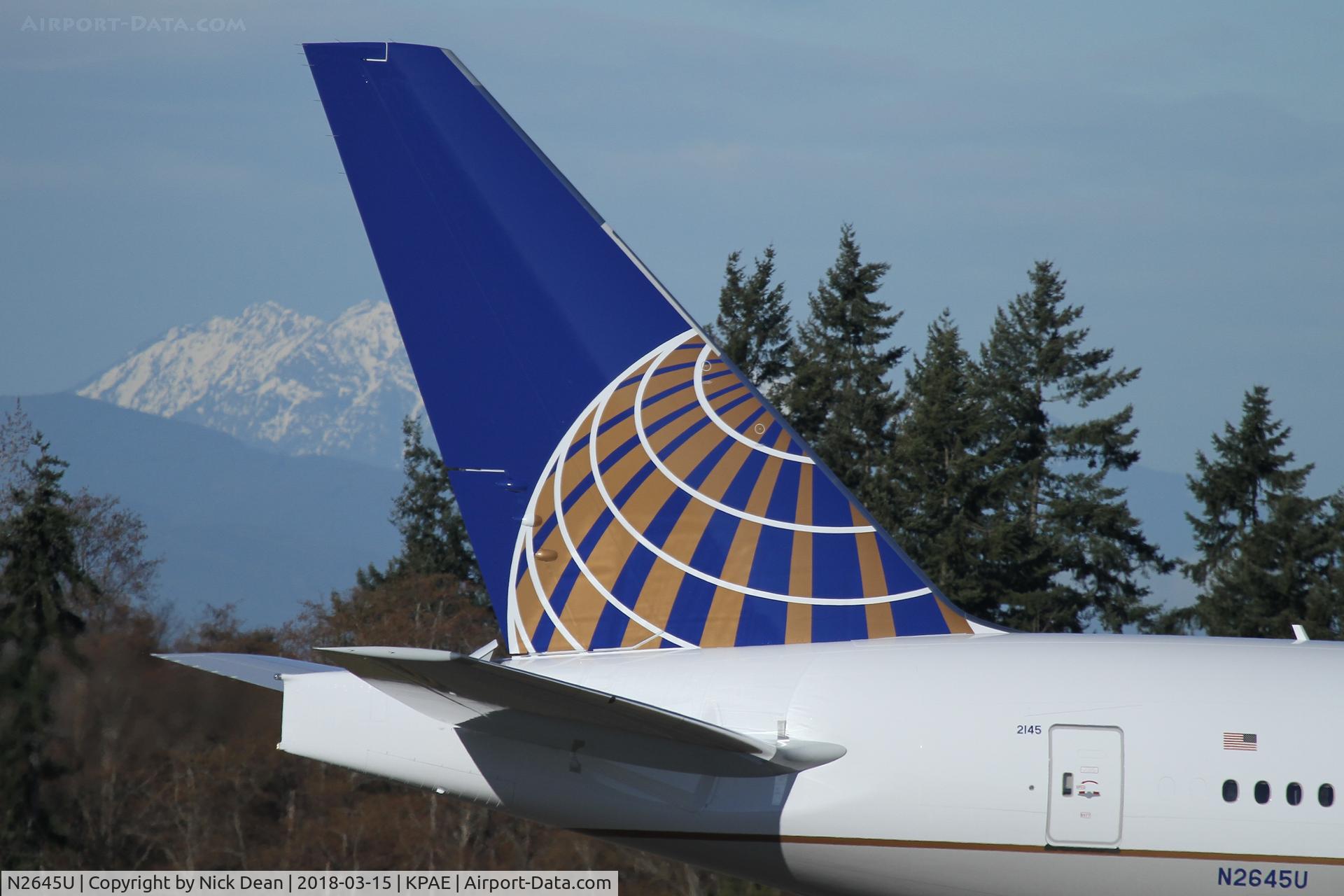 N2645U, 2017 Boeing 777-322/ER C/N 64989, PAE/KPAE