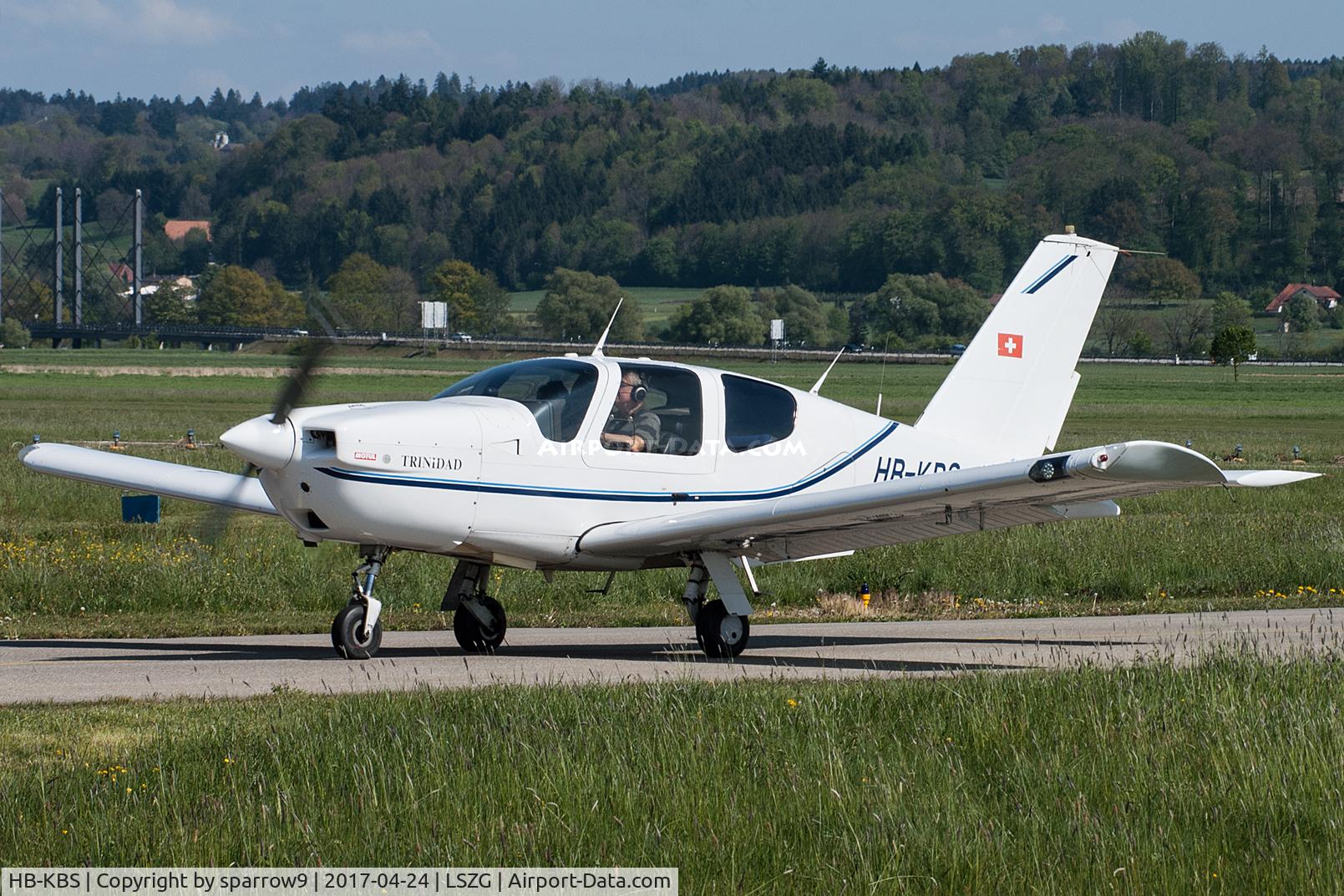 HB-KBS, 1987 Socata TB-20 Trinidad C/N 774, At Grenchen airport