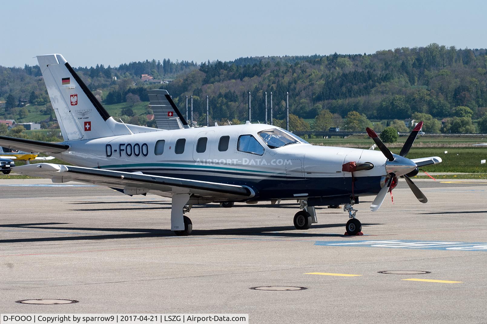 D-FOOO, 1991 Socata TBM-700 C/N 24, Regular visitor at Grenchen airport