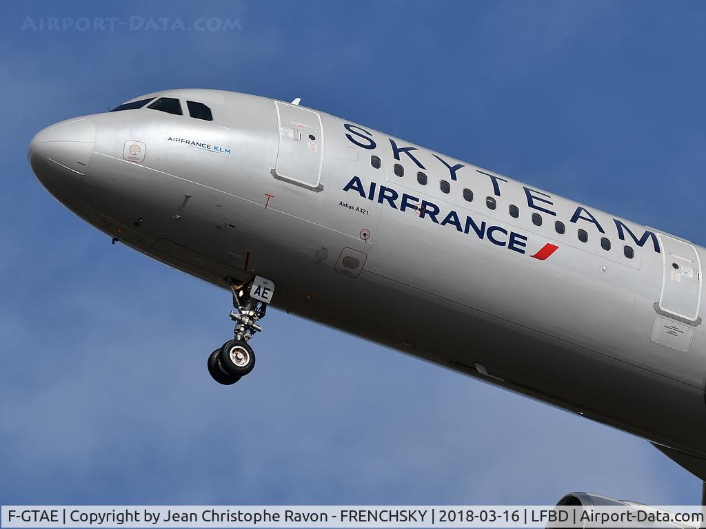 F-GTAE, 1998 Airbus A321-211 C/N 0796, AF7622