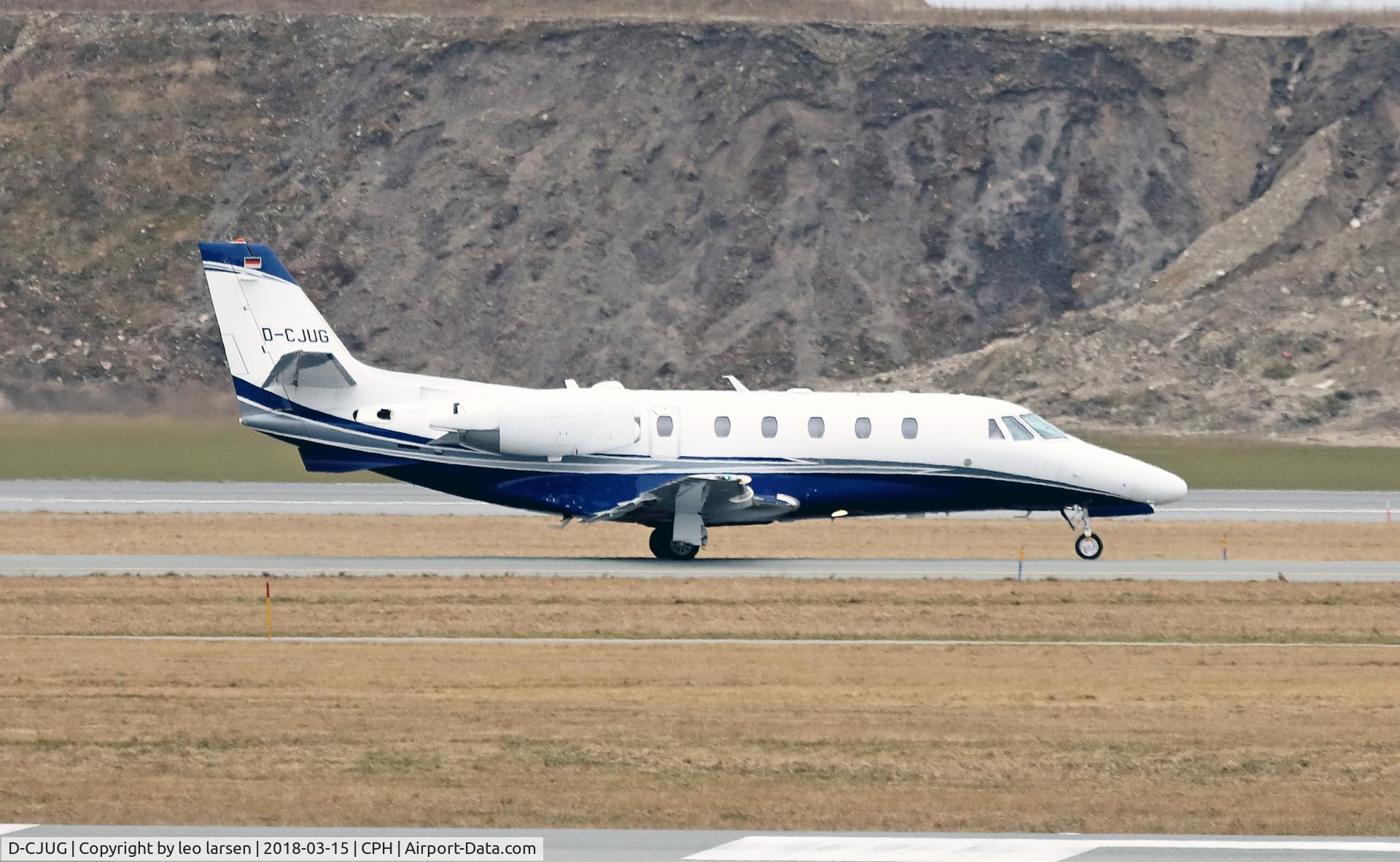 D-CJUG, 2016 Cessna 560XLS Citation Excel + C/N 560-6206, Copenhagen 15.3.2018