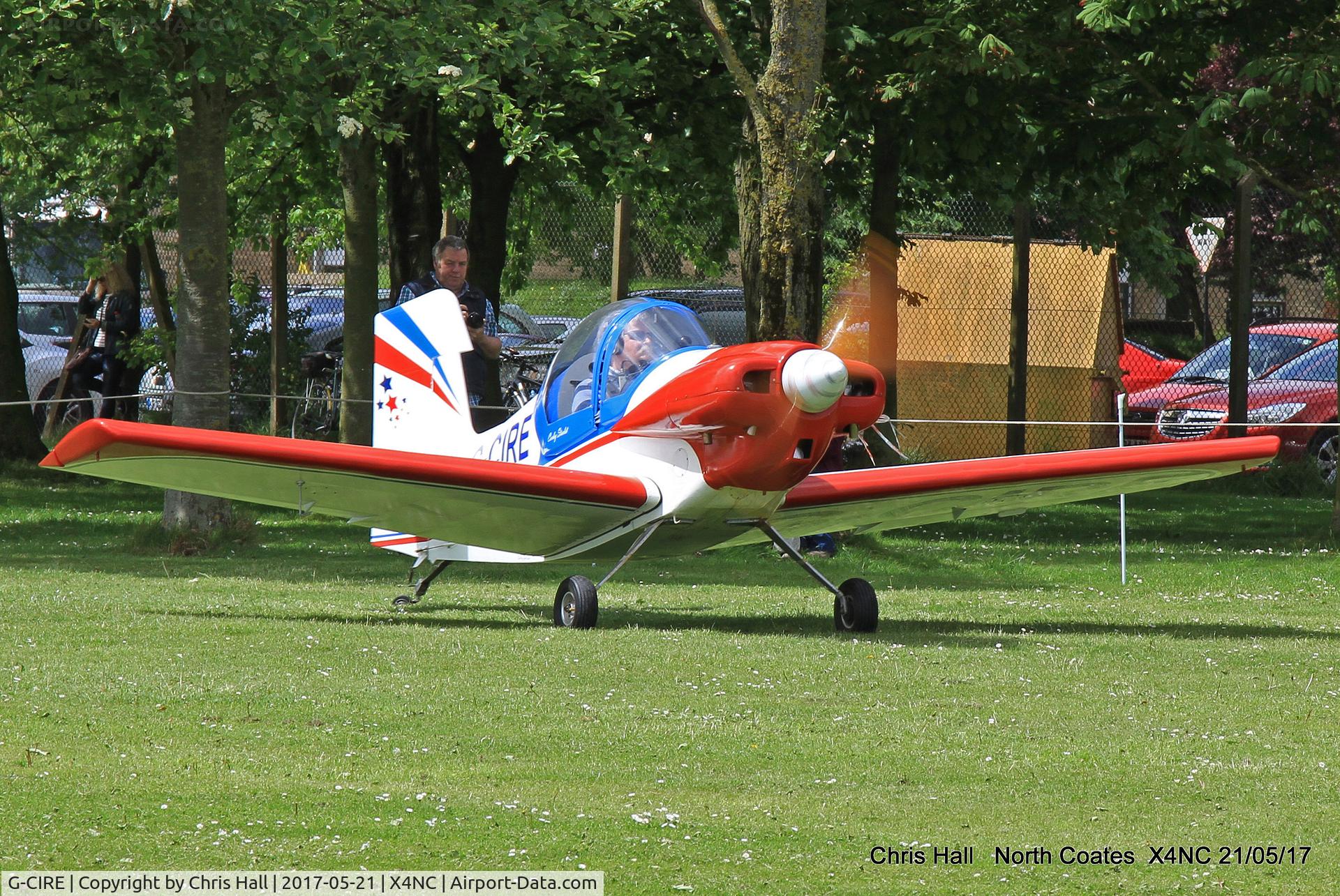 G-CIRE, 2015 Corby CJ-1 Starlet C/N LAA 134-14806, North Coates Summer fly in