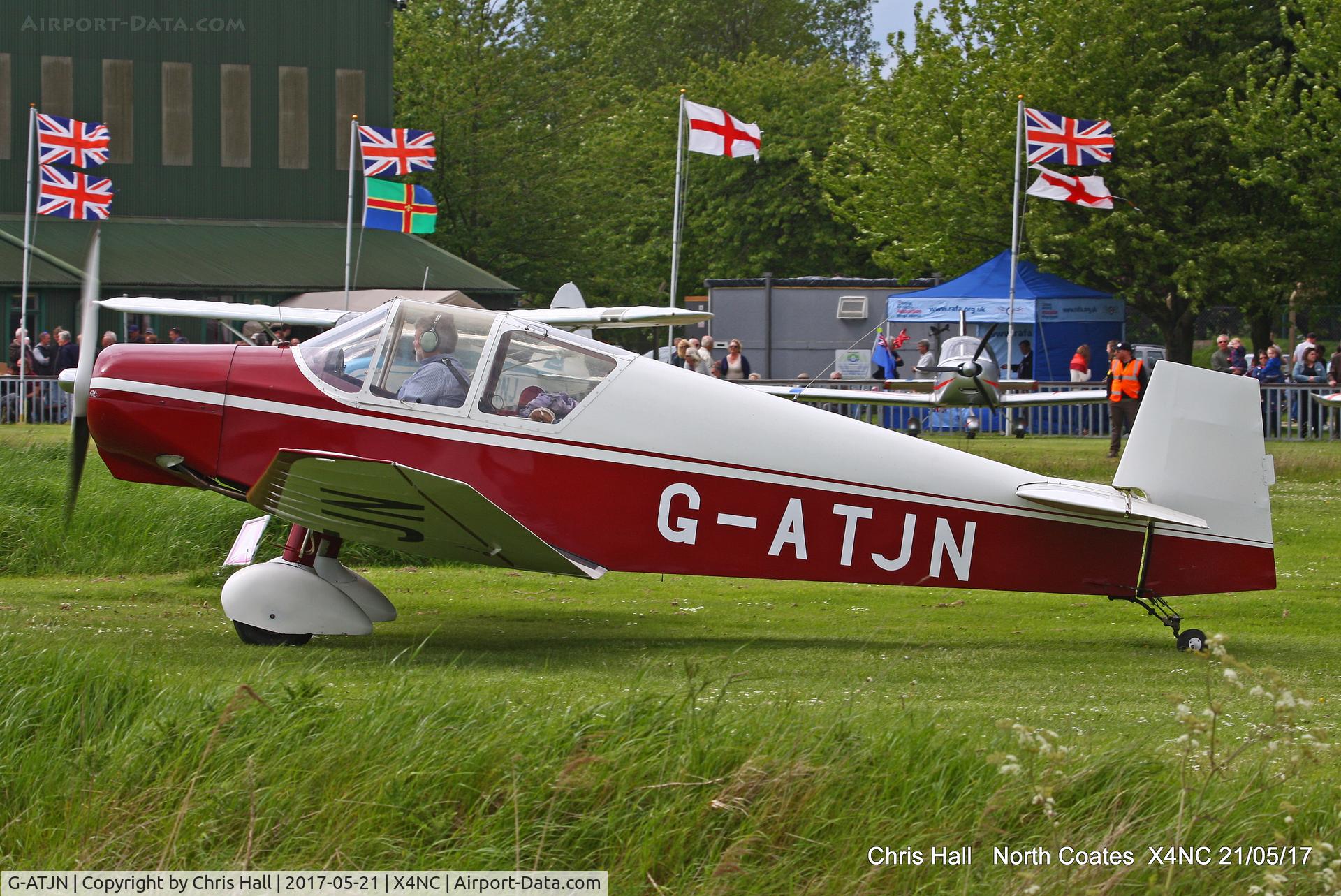 G-ATJN, 1958 Jodel D-119 C/N 863, North Coates Summer fly in