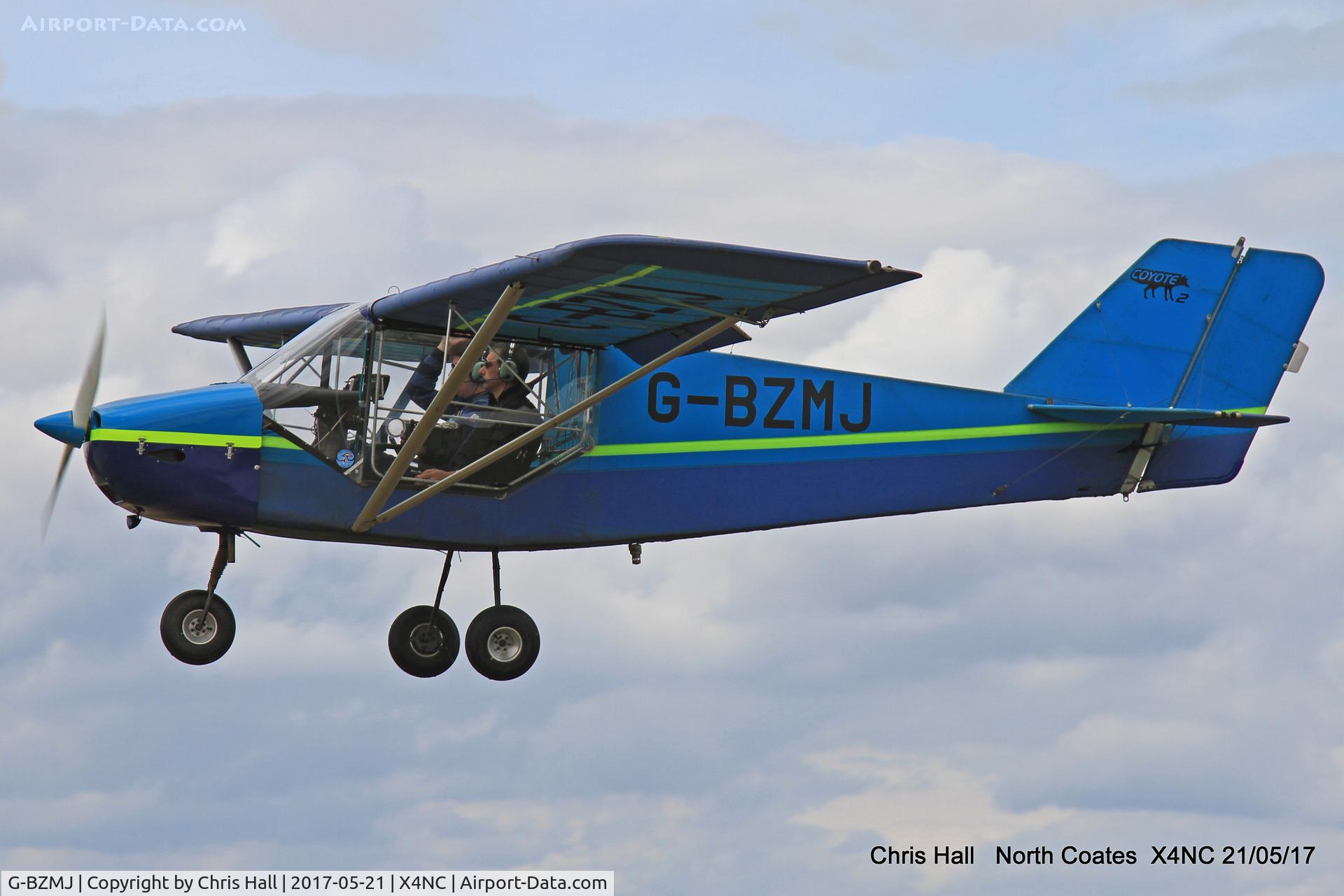 G-BZMJ, 2001 Rans S-6ES Coyote II C/N PFA 204-13631, North Coates Summer fly in