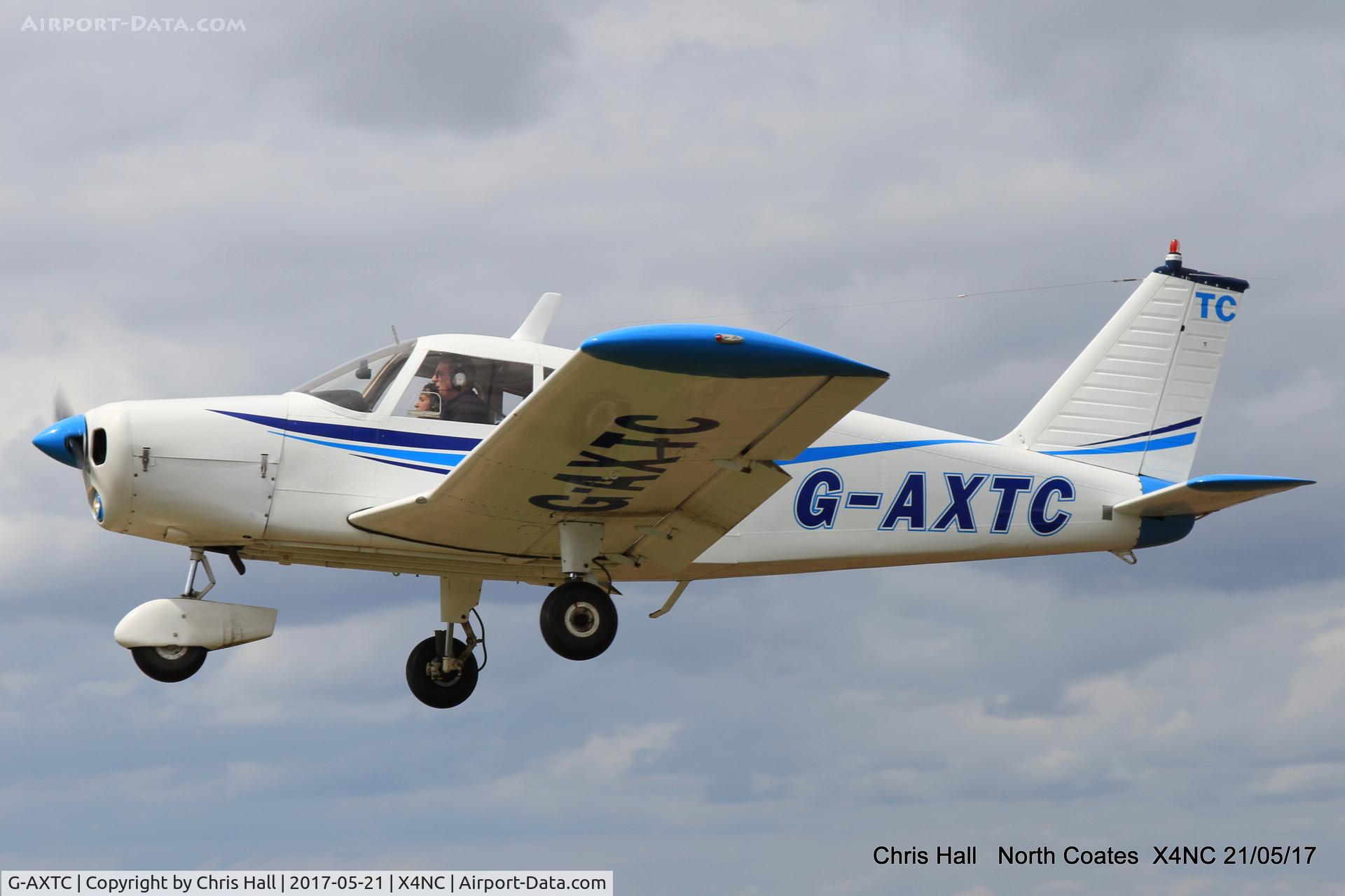 G-AXTC, 1969 Piper PA-28-140 Cherokee C/N 28-26265, North Coates Summer fly in