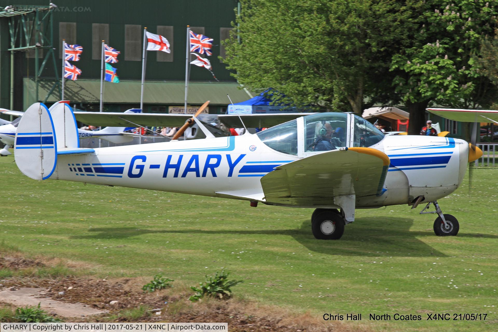 G-HARY, 1966 Alon A-2 Aircoupe C/N A-188, North Coates Summer fly in