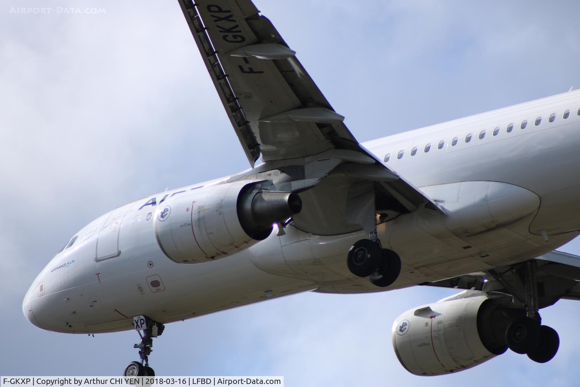F-GKXP, 2008 Airbus A320-214 C/N 3470, AF A320 from CDG