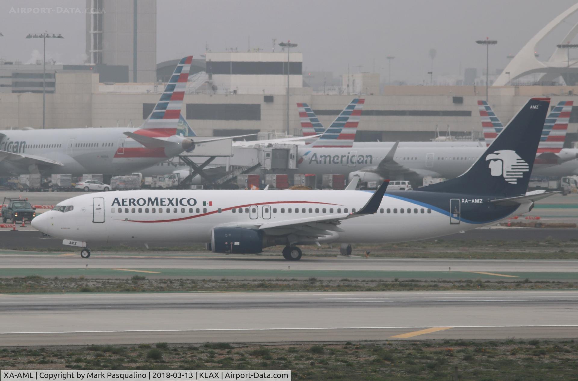XA-AML, 2014 Boeing 737-852 C/N 36707, Boeing 737-800