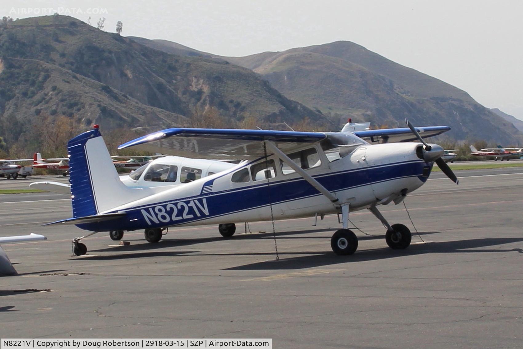 N8221V, 1966 Cessna 180H Skywagon C/N 18051723, 1966 Cessna 180H, Continental O-470-B 230 Hp