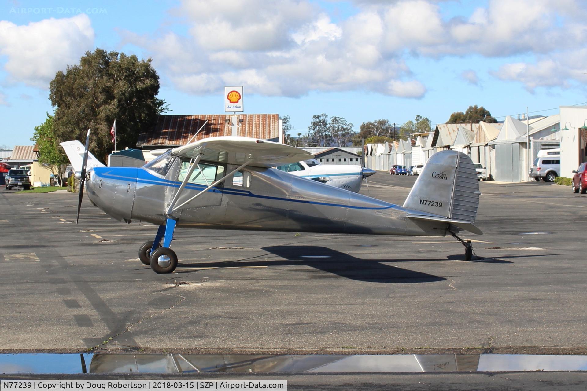 N77239, 1946 Cessna 120 C/N 11701, 1946 Cessna 120, Continental C85 85 Hp, remarkable appearance and obvious care for a 72 year old aircraft!