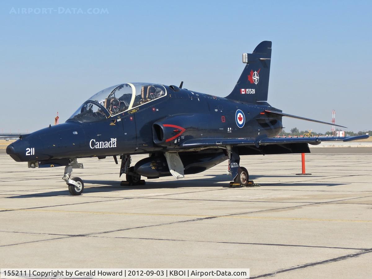 155211, 2000 BAE Systems CT-155 Hawk C/N IT019/705, Parked on the south GA ramp.