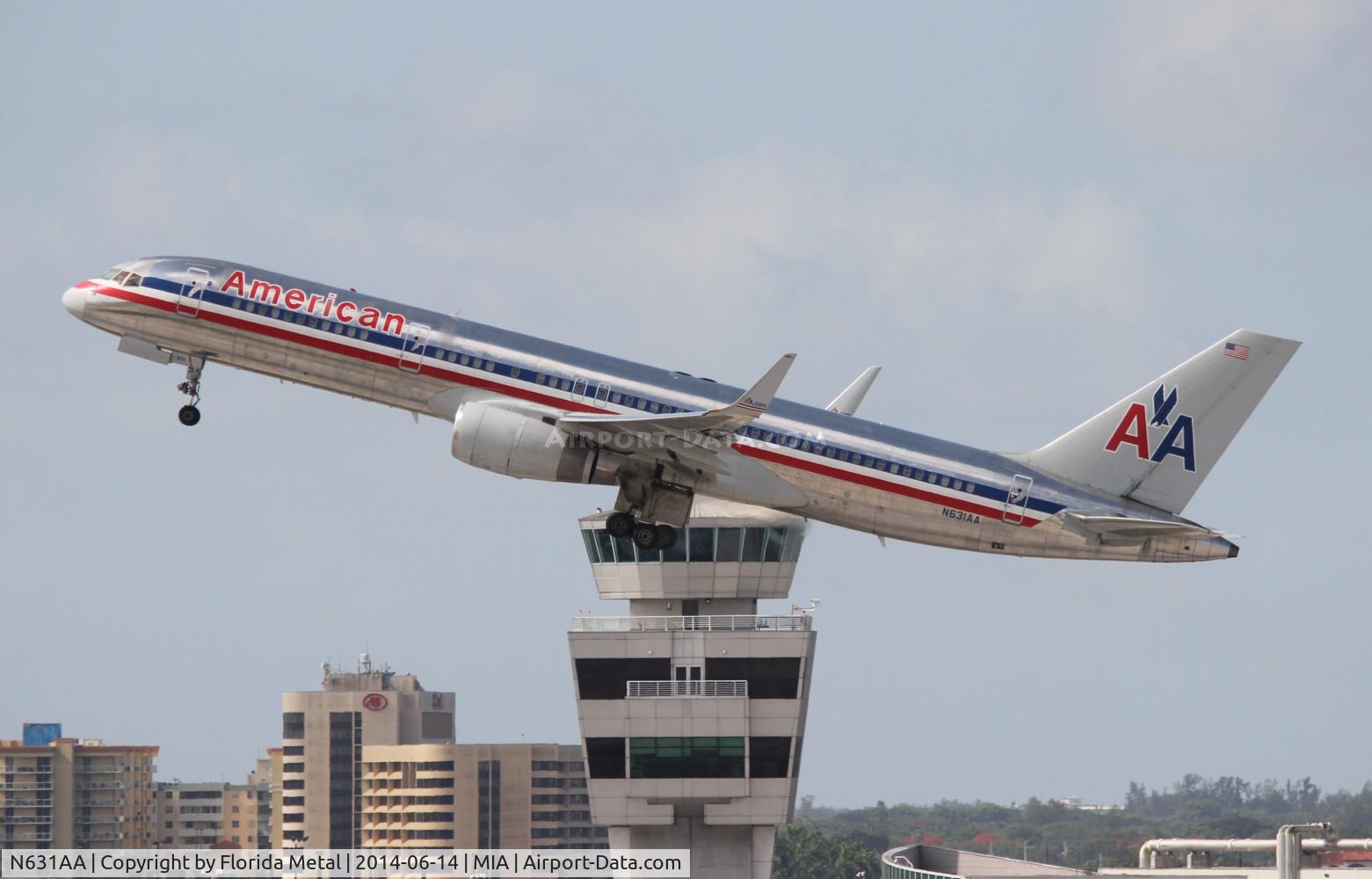 N631AA, 1990 Boeing 757-223 C/N 24589, American