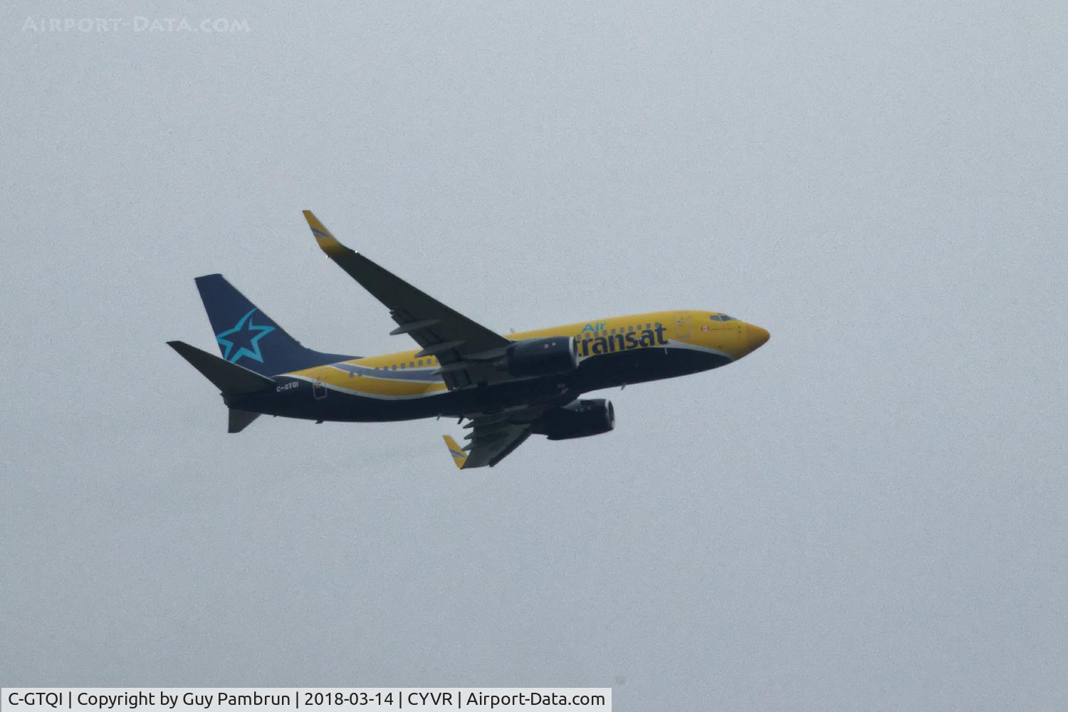 C-GTQI, 1999 Boeing 737-73S C/N 29080, Departing
Far away shot