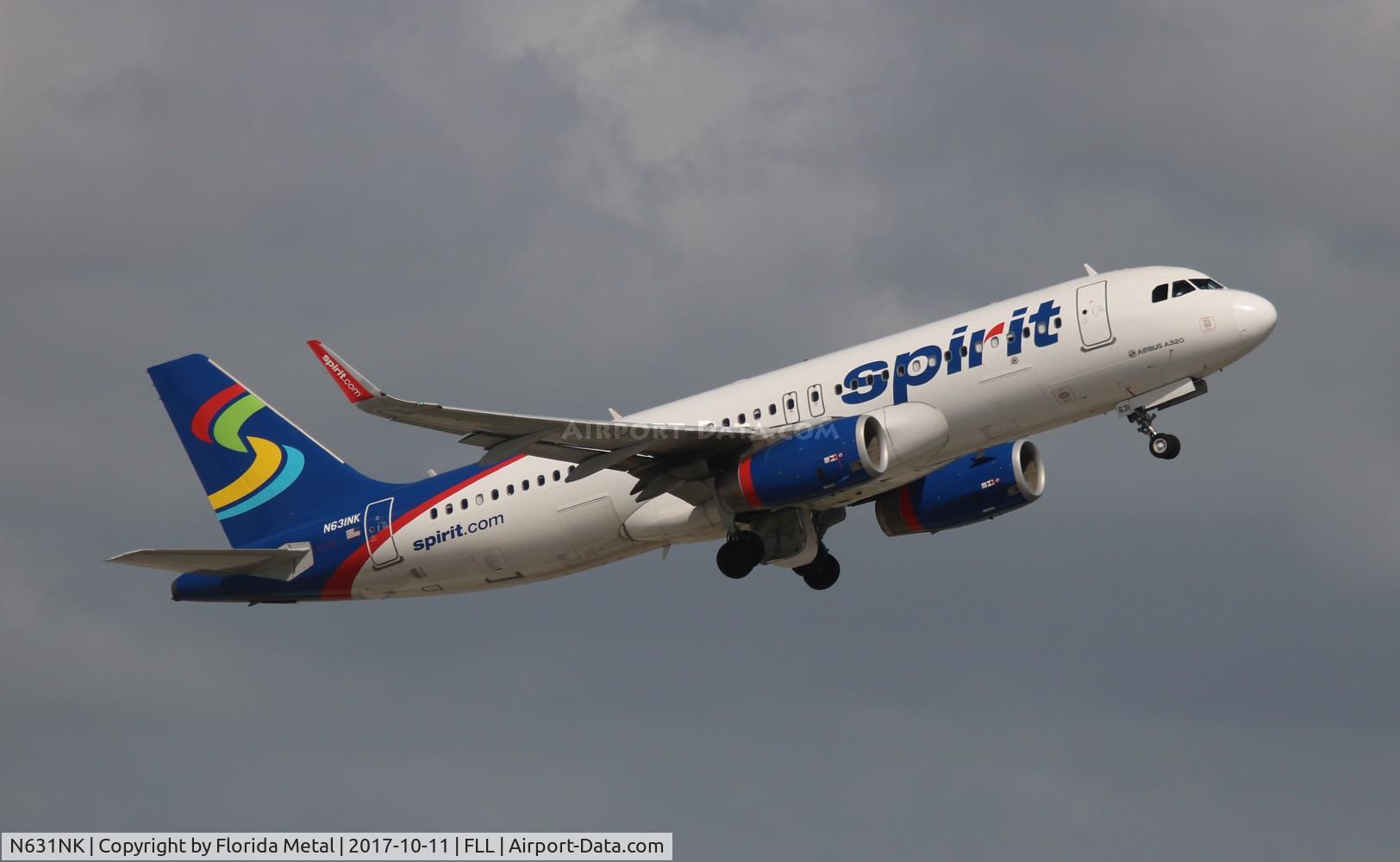 N631NK, 2014 Airbus A320-232 C/N 6327, Spirit