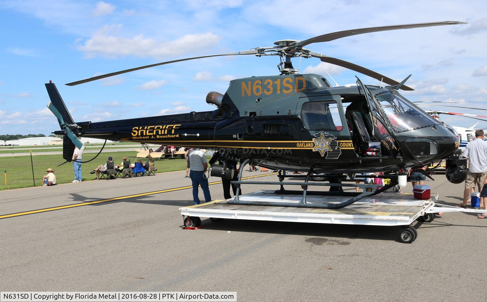 N631SD, 2001 Eurocopter AS-350B-2 Ecureuil Ecureuil C/N 3389, Oakland County Sheriff