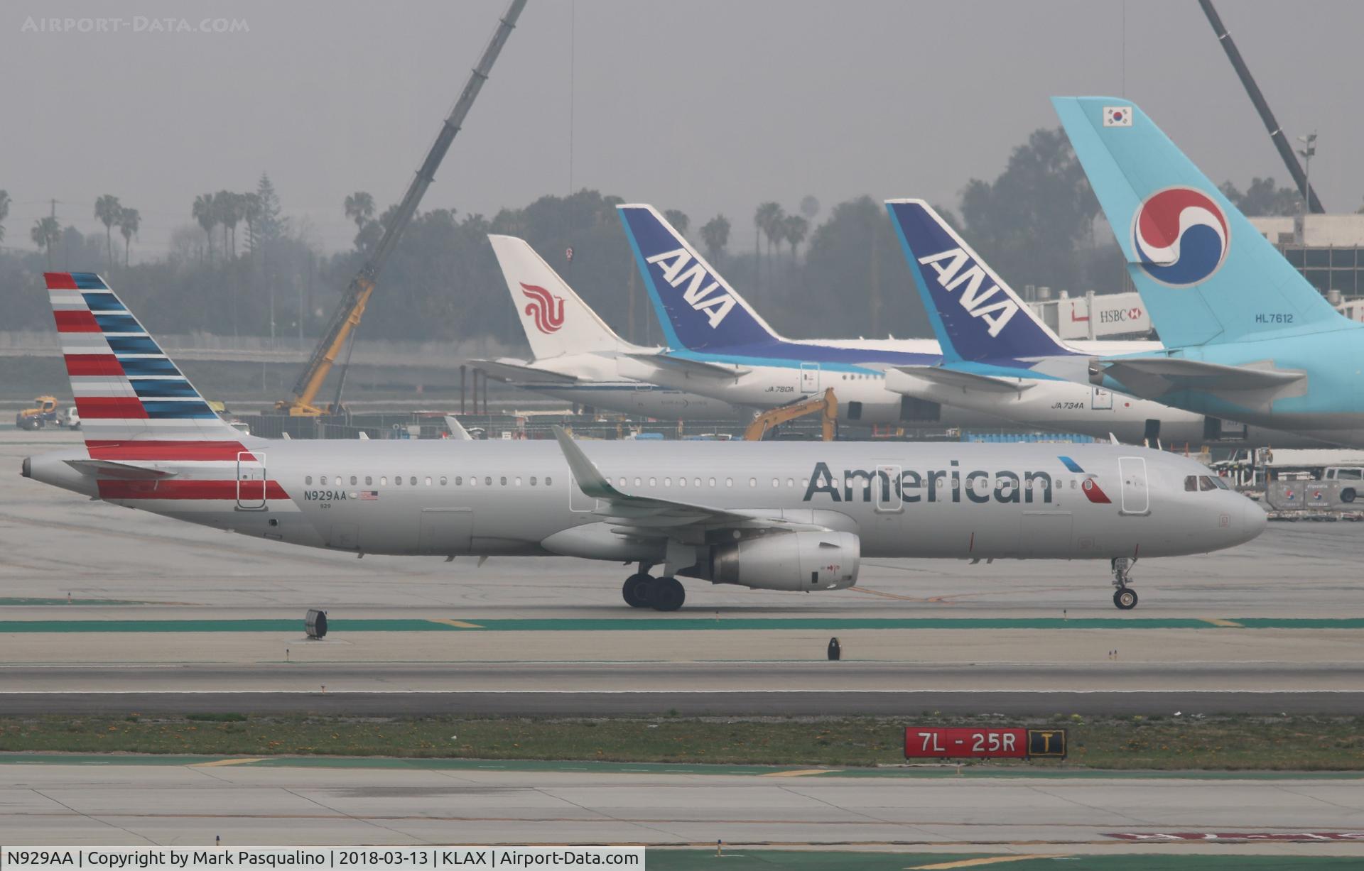 N929AA, 2017 Airbus A321-231 C/N 7525, Airbus A321-231