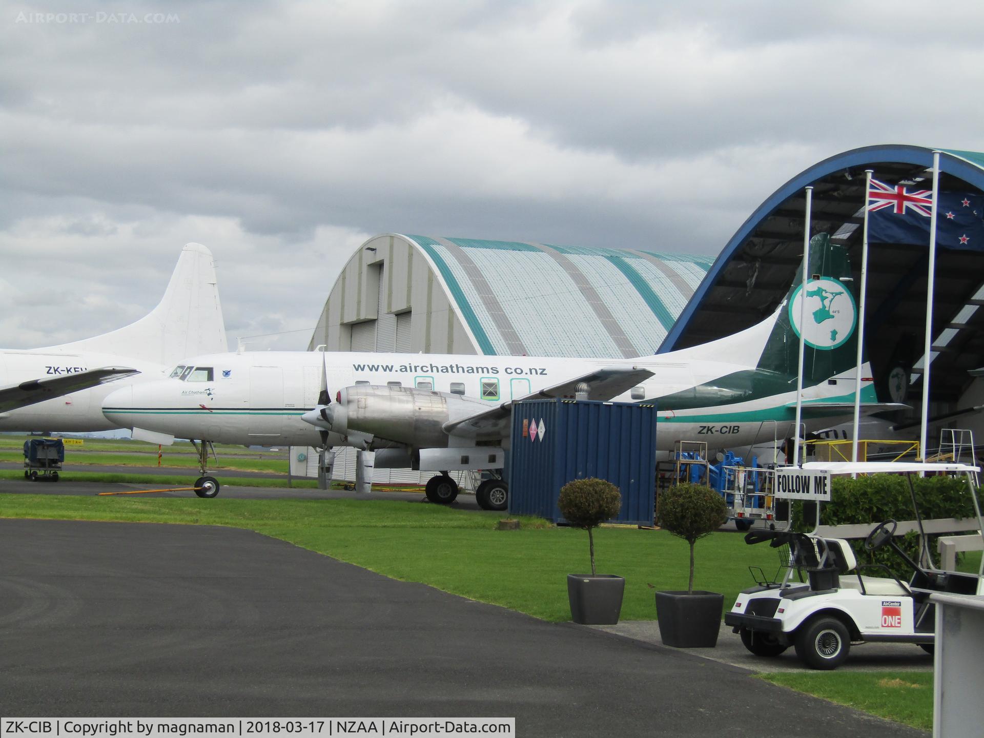 ZK-CIB, 1953 Convair 580 C/N 327A, still going strong