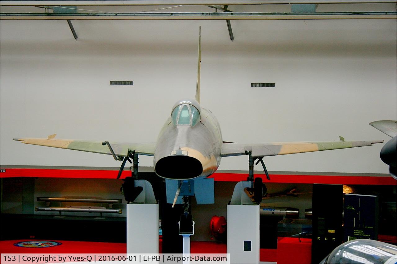 153, Dassault Super Mystere B.2 C/N 153, Dassault Super Mystere B.2, Exibited at Air & Space Museum Paris-Le Bourget (LFPB)