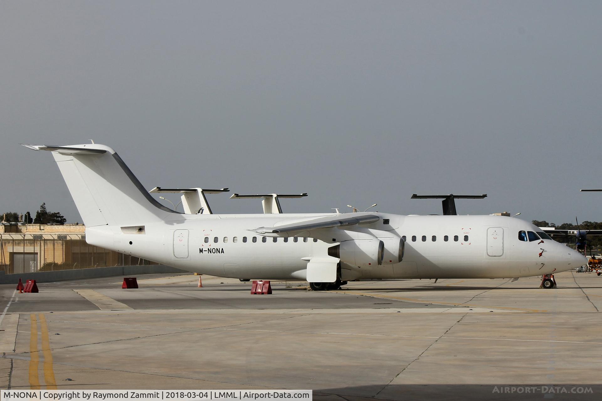 M-NONA, 1998 British Aerospace Avro 146-RJ100 C/N E3332, Bae146 M-NONA Nona Corporation