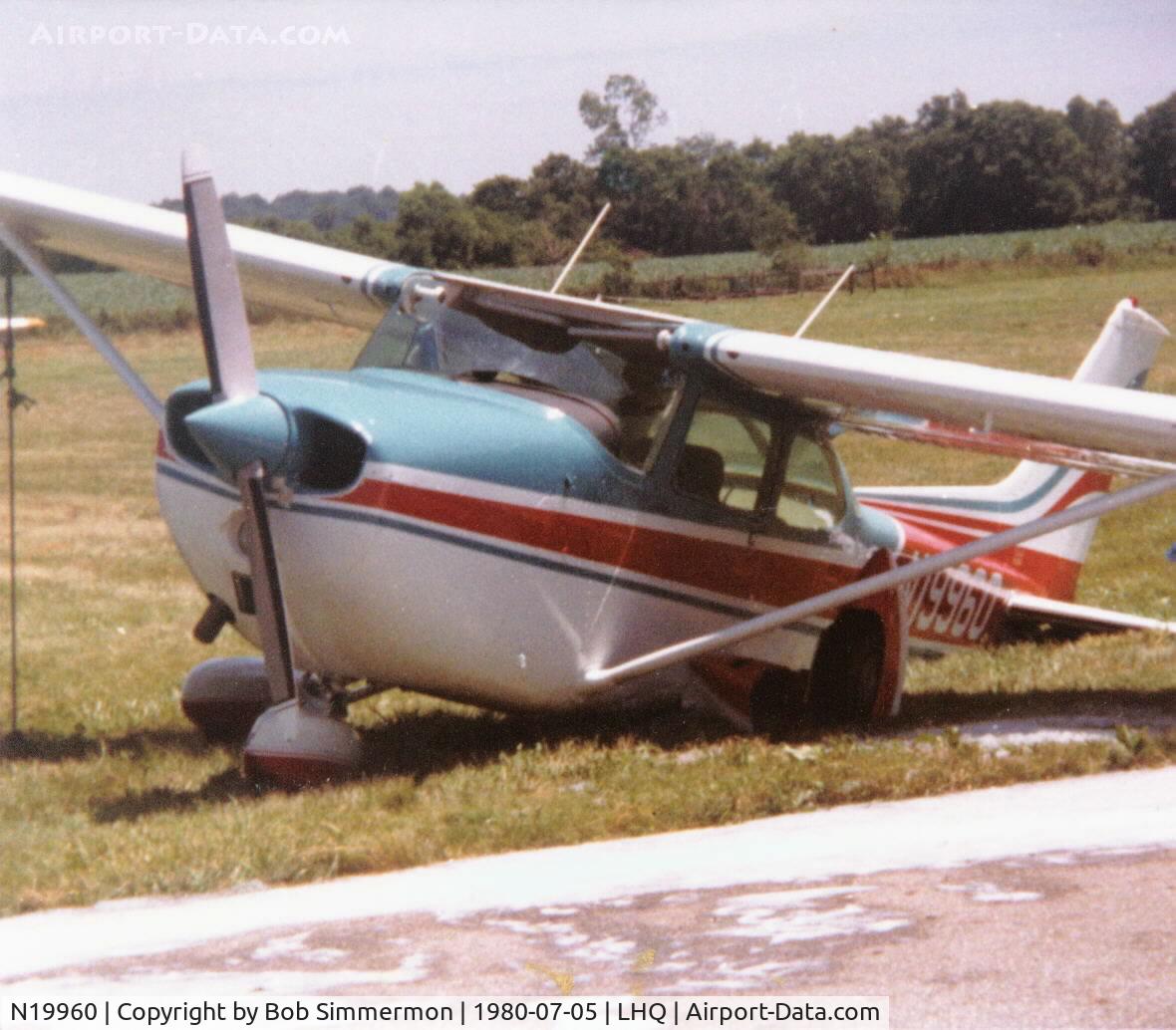 N19960, Cessna 172M C/N 17260889, Tornado damaged '78 Skyhawk N19960