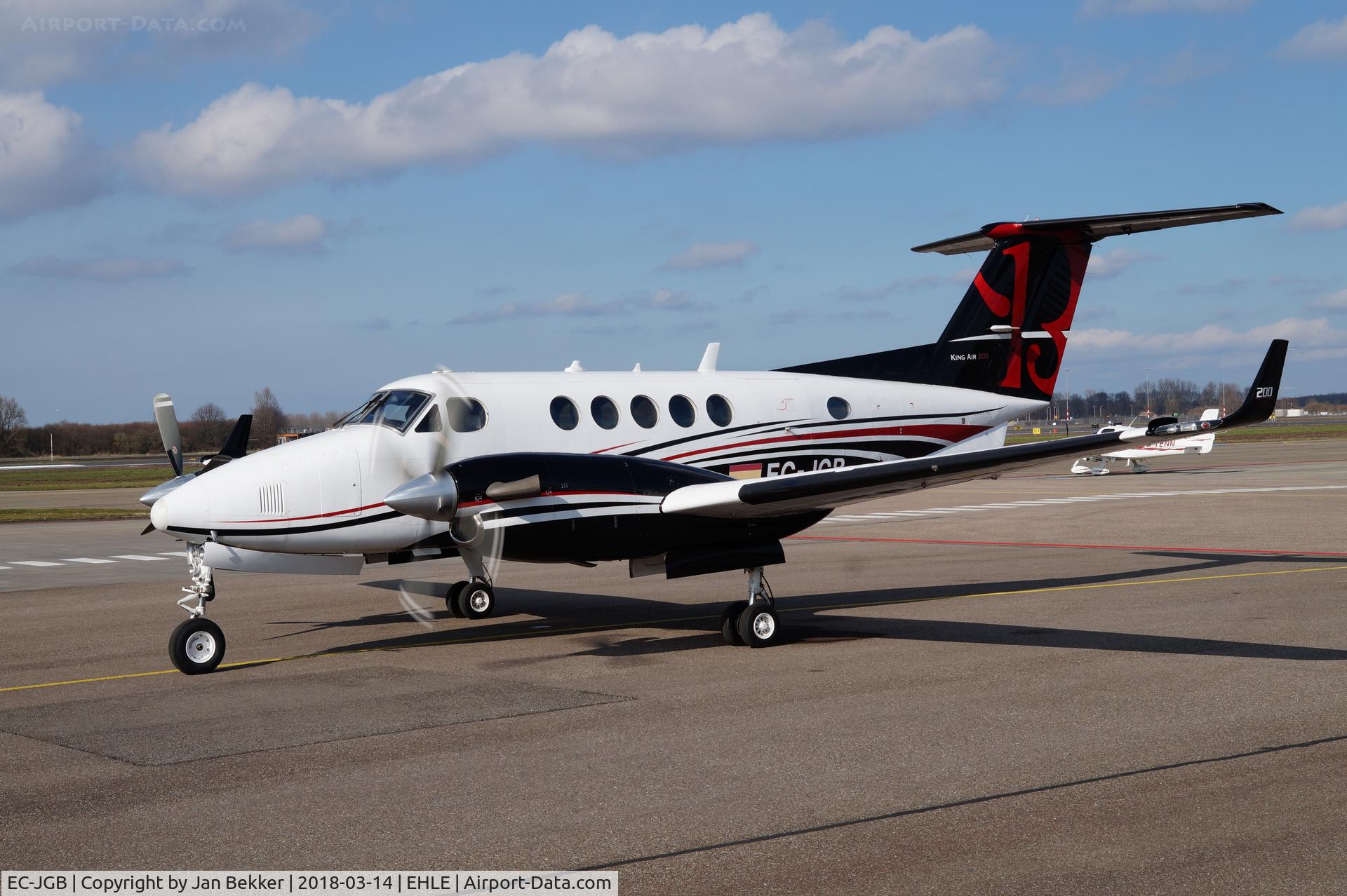 EC-JGB, 1994 Beech B200 King Air C/N BB-1478, Lelystad Airport
