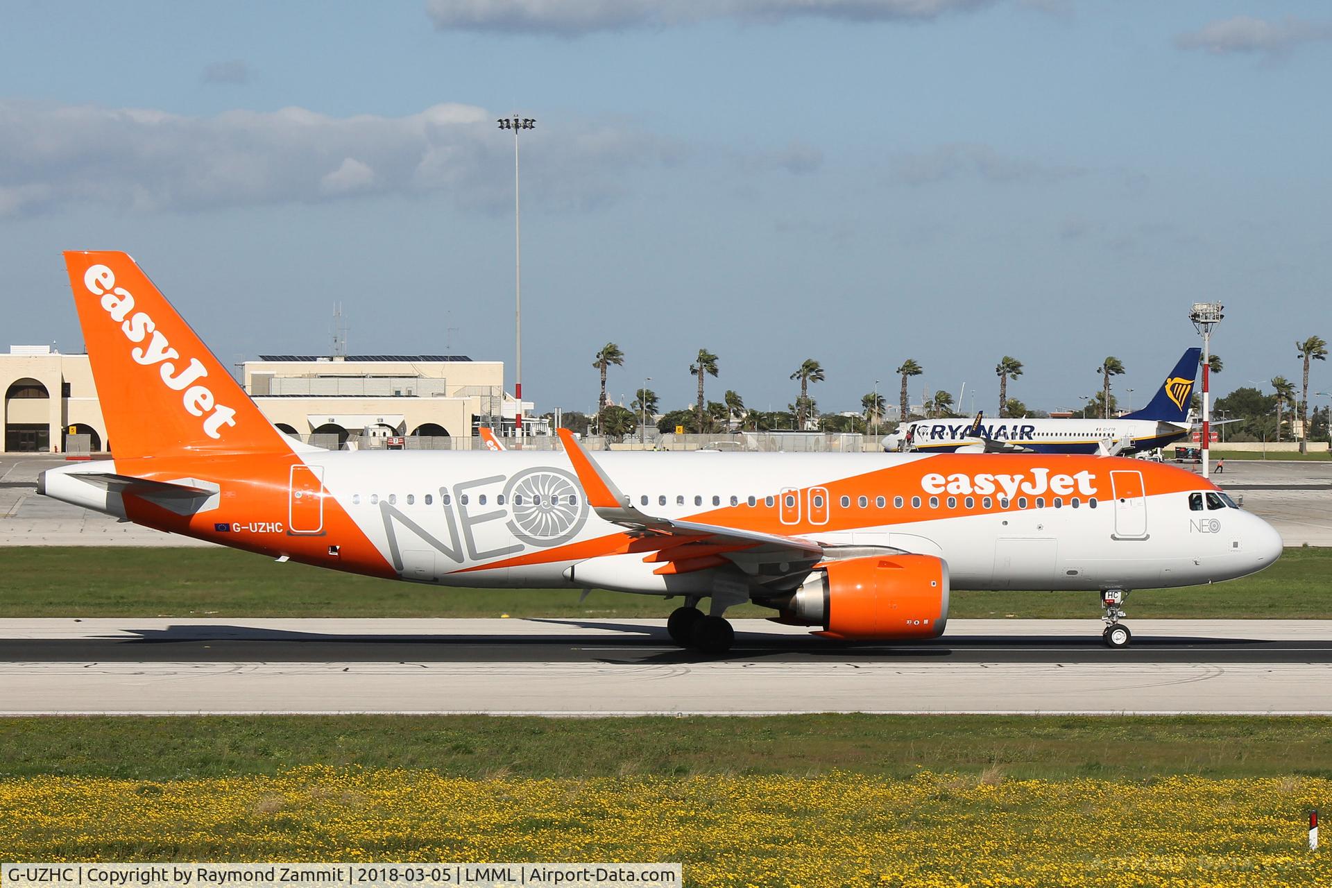 G-UZHC, 2017 Airbus A320-251NEO C/N 7802, A320Neo G-UZHC Easyjet